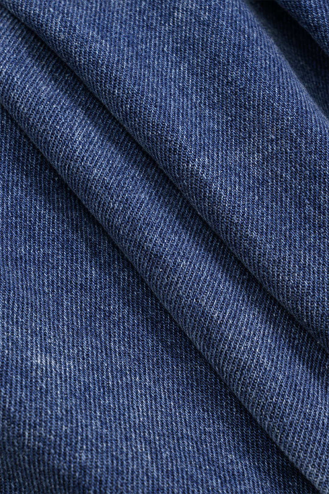 Denim Patchwork Belted Shorts