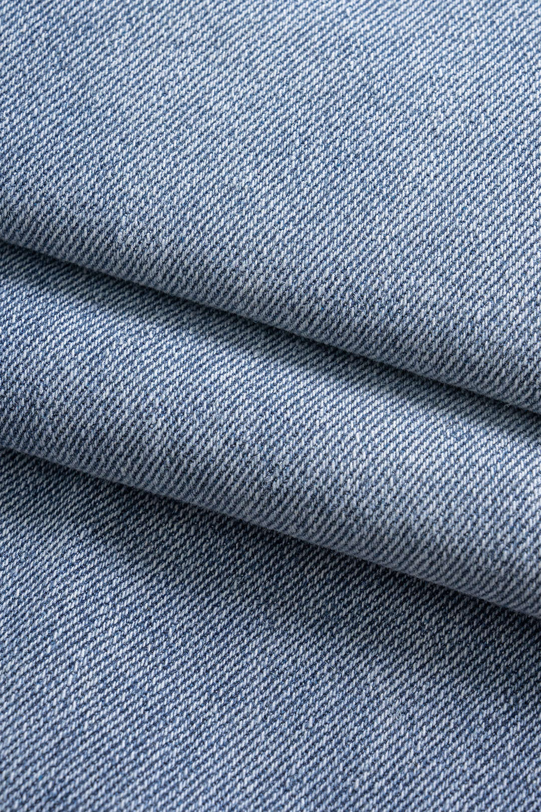 Cuffed Straight Denim Jeans