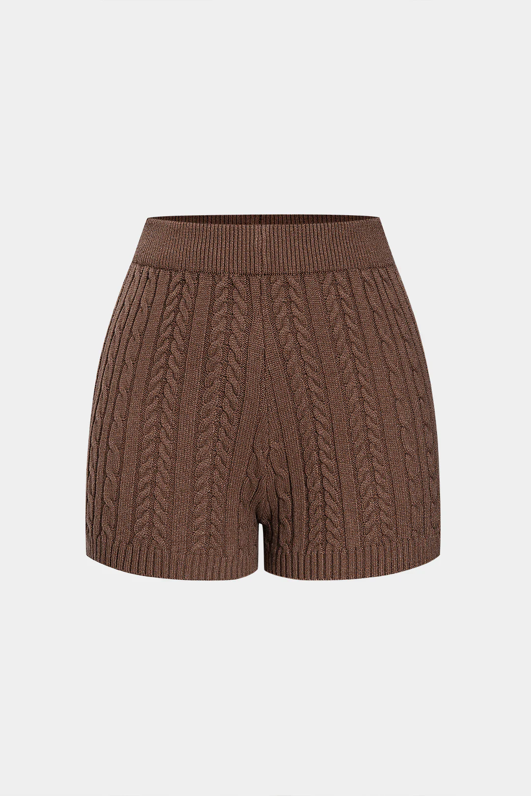 Knit Low-Waist Shorts