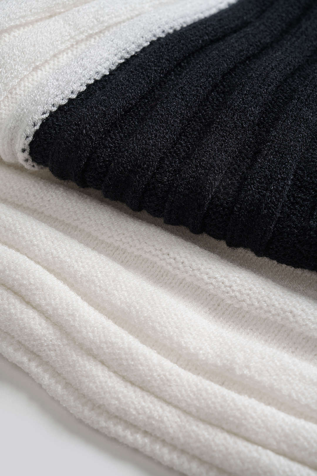 Knit Contrast One Shoulder Asymmetrical Hem Sleeveless Dress