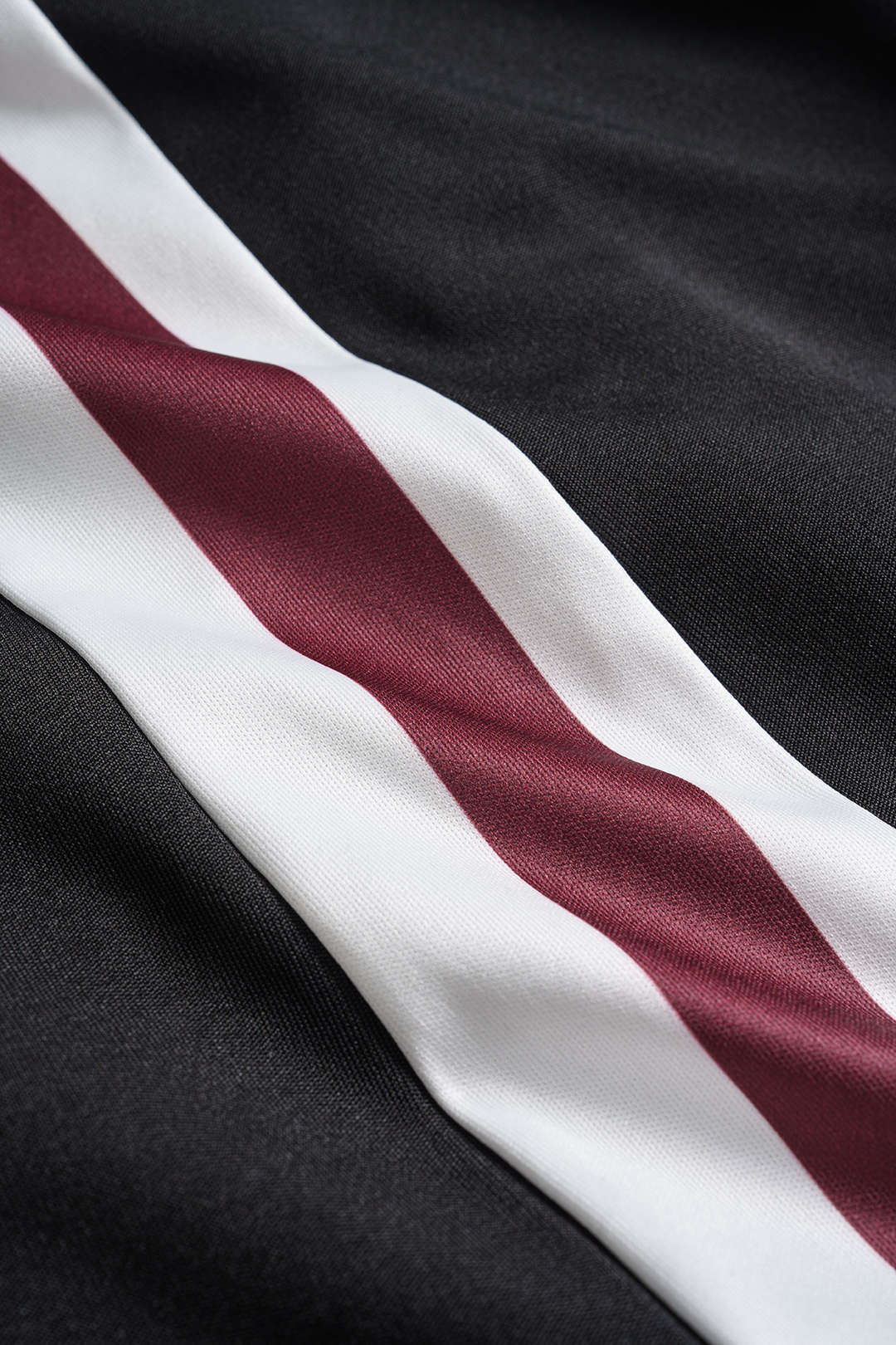 Contrast Stripes Print Short-Sleeve Shirt And Mini Skirt Set