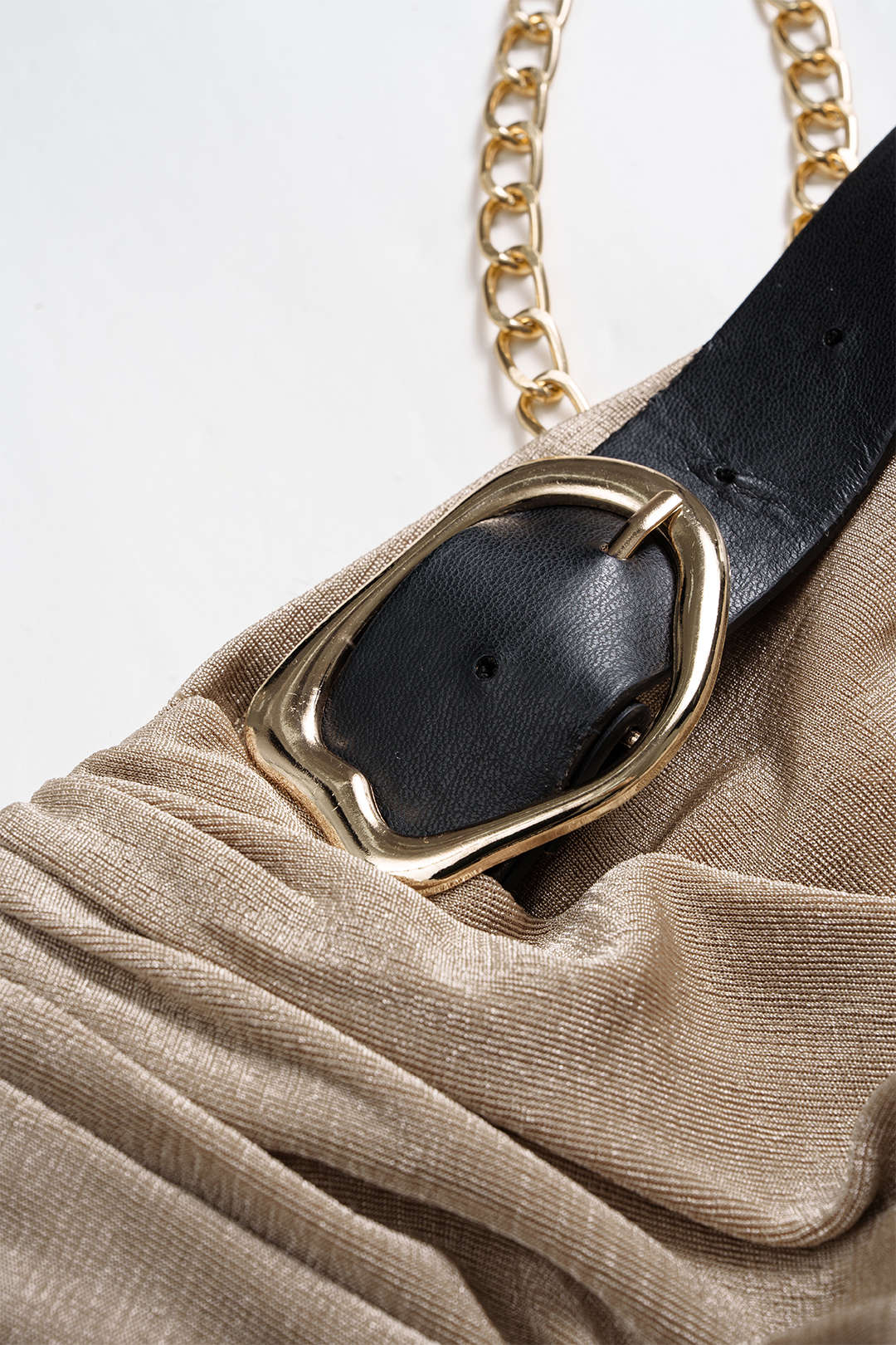 Plus Size Metallic Chain Patchwork Camisole Top