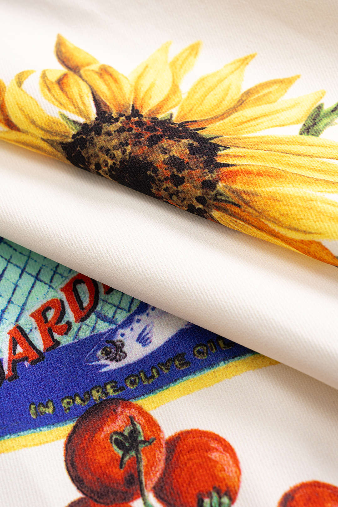 Fruit Floral Print Skirt