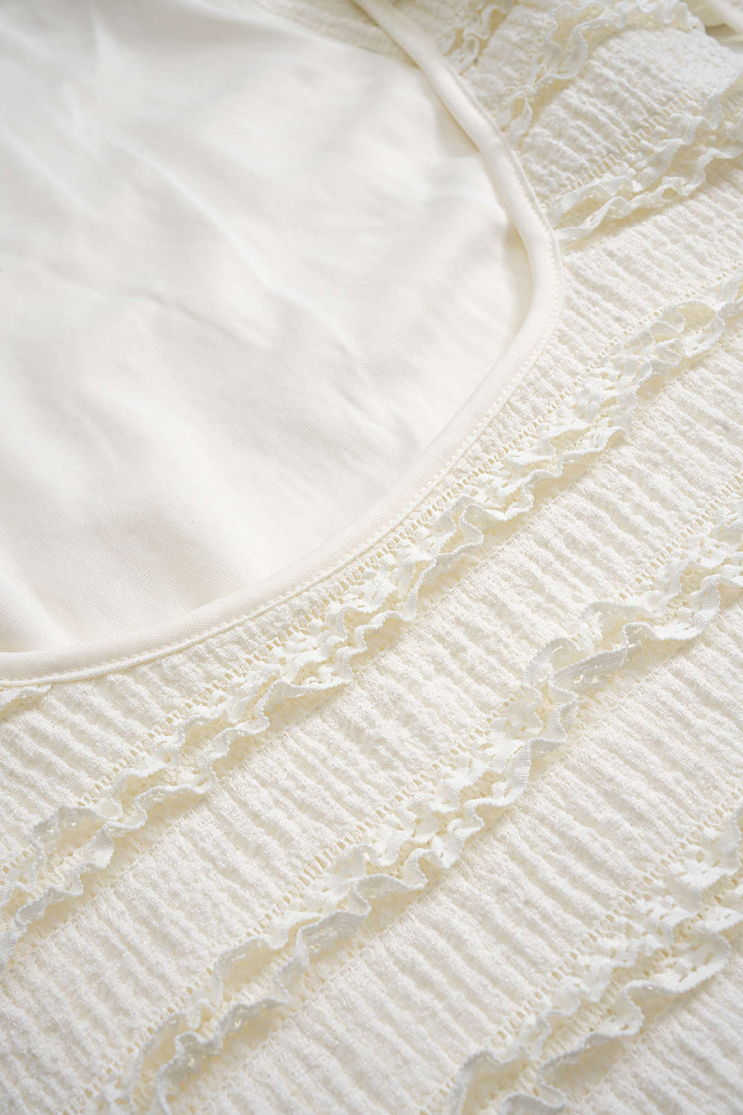 Backless Ruffle Short Sleeve Mini Dress