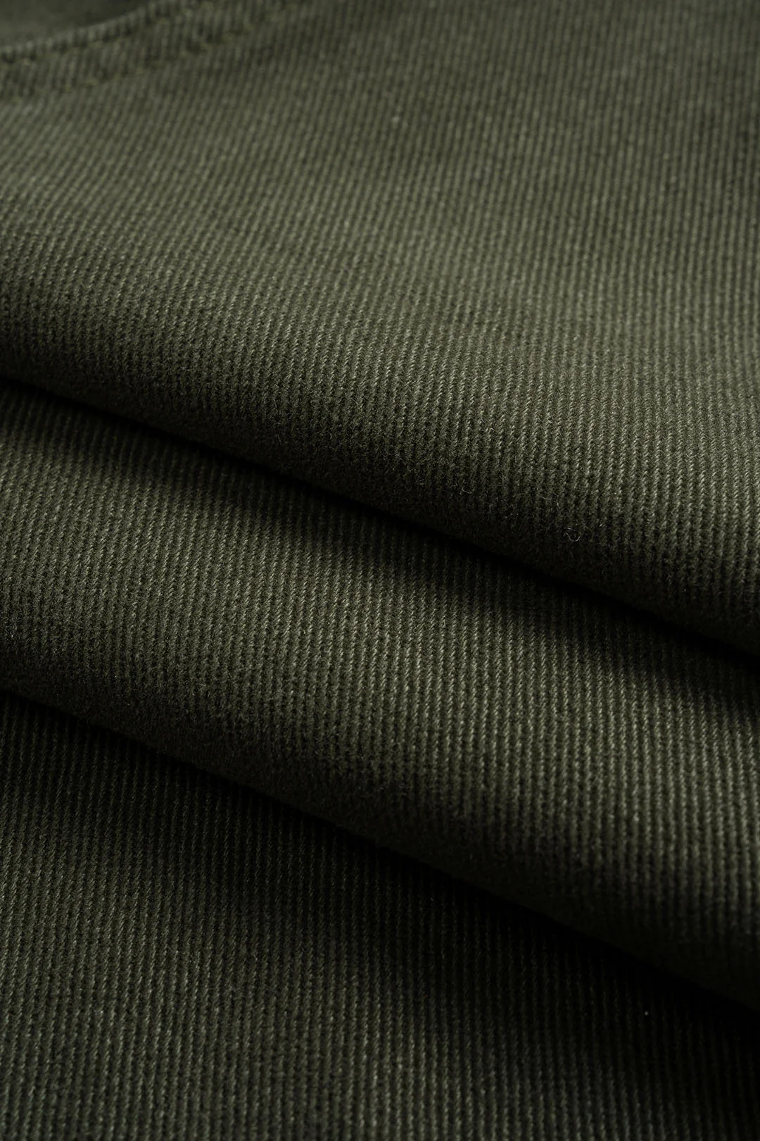 Denim Ruched Barrel-Style Jeans