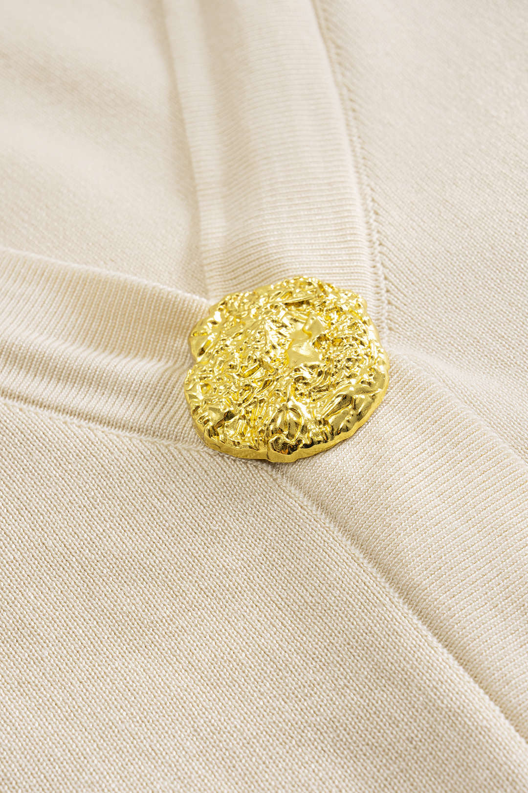 Knit Button V-Neck Vest And Pants Set