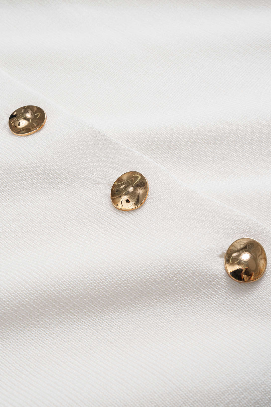 Round Neck Buttoned Tank Top