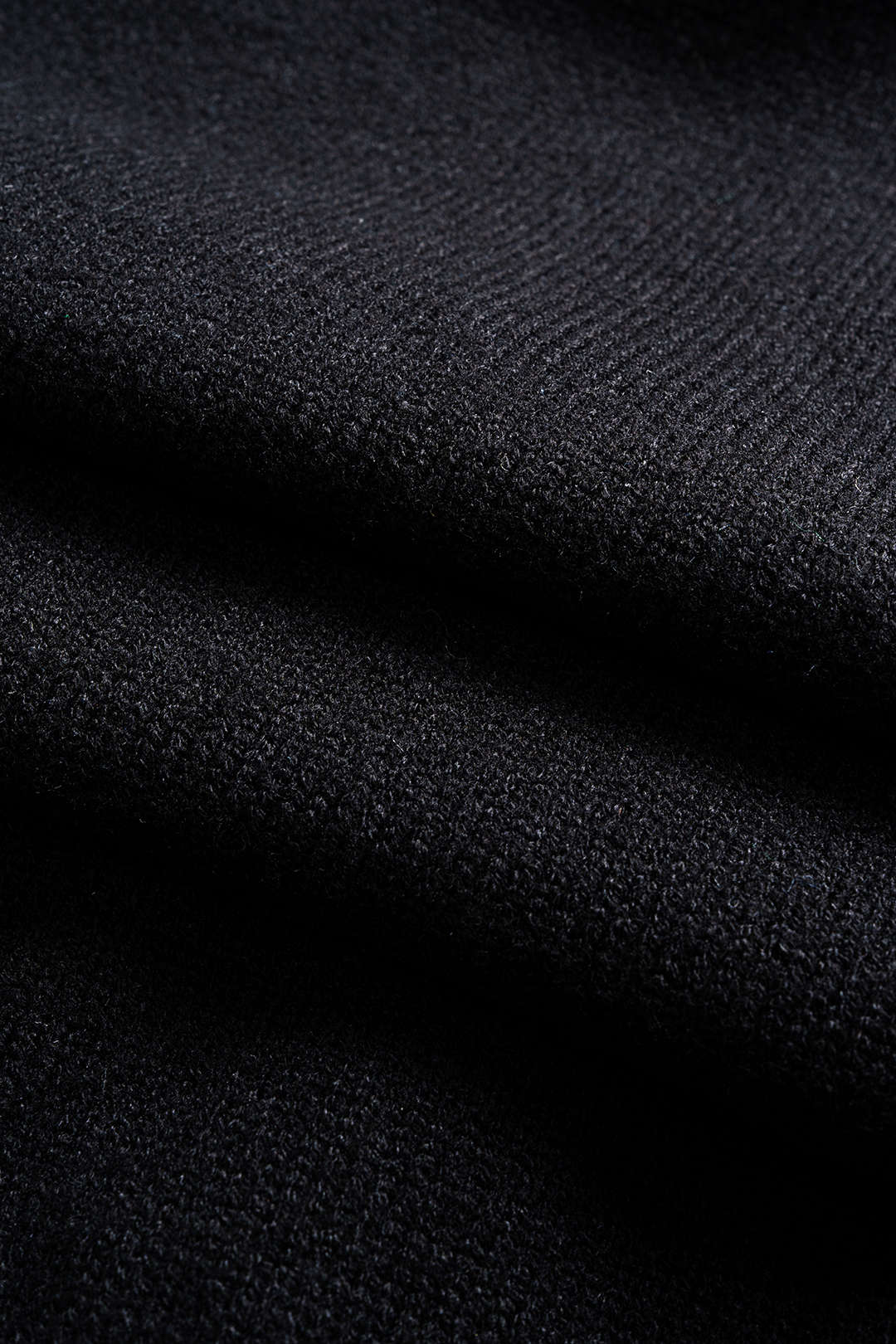 Plus Size Knit Metallic Button Patchwork Long-Sleeve Top