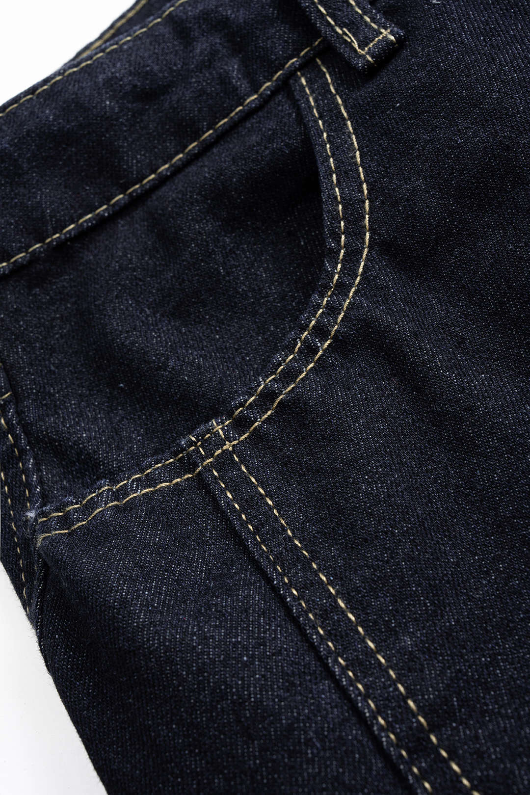 Denim Button Barrel Jeans