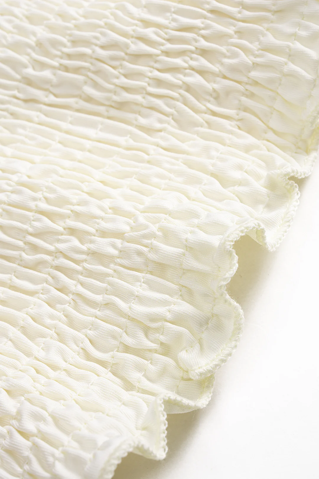 Shirred Single-Shoulder Cami Top and Strappy Skirt Outfit Set