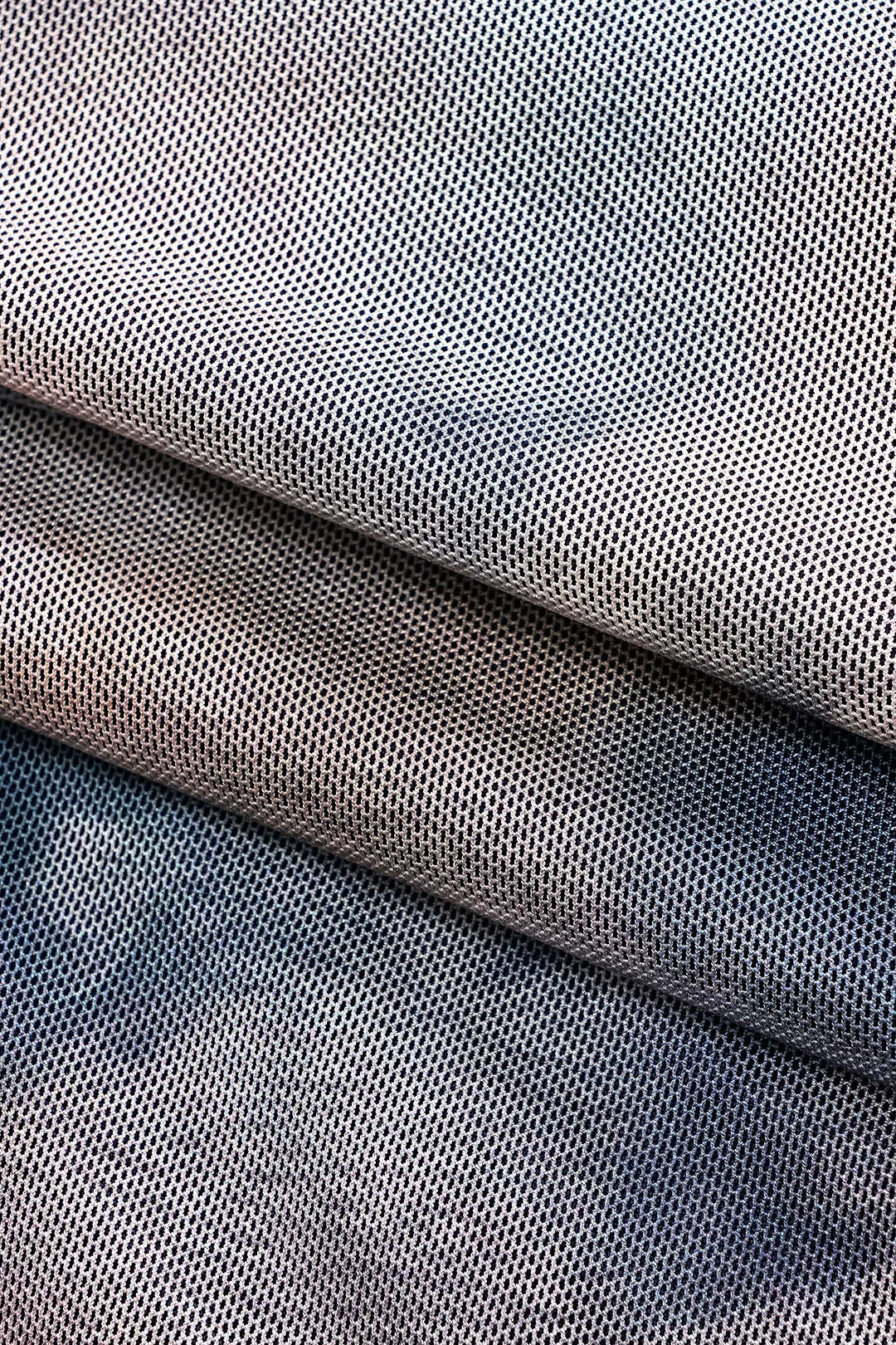 Plus Size Watercolor Printed Mesh Slit Skirt