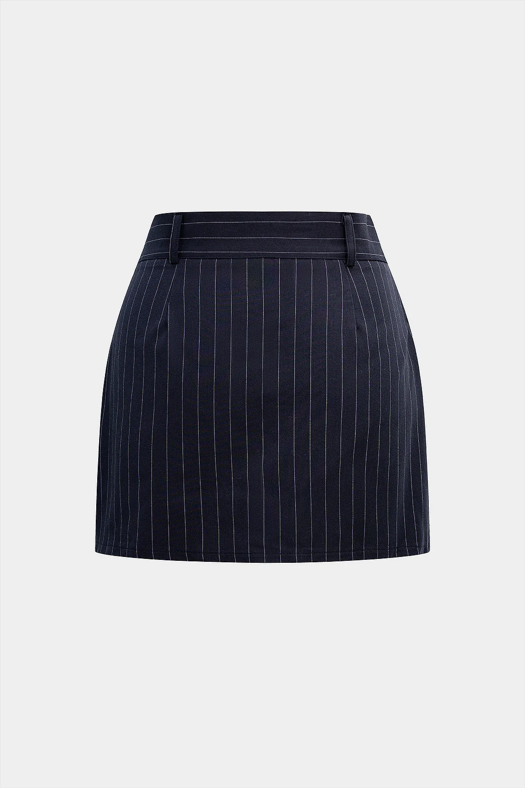 Striped High-Waisted Skirt