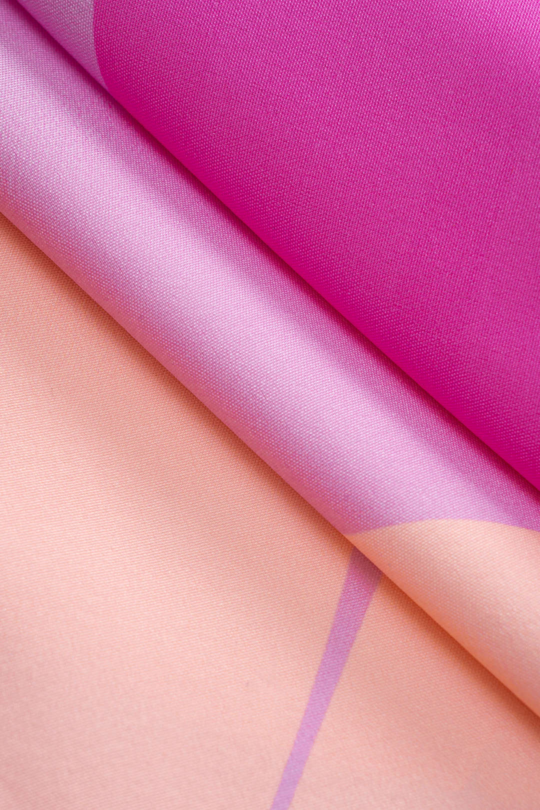 Abstract Print Ruched Asymmetric One-Shoulder Long Sleeve Top and Fringe Skirt Set