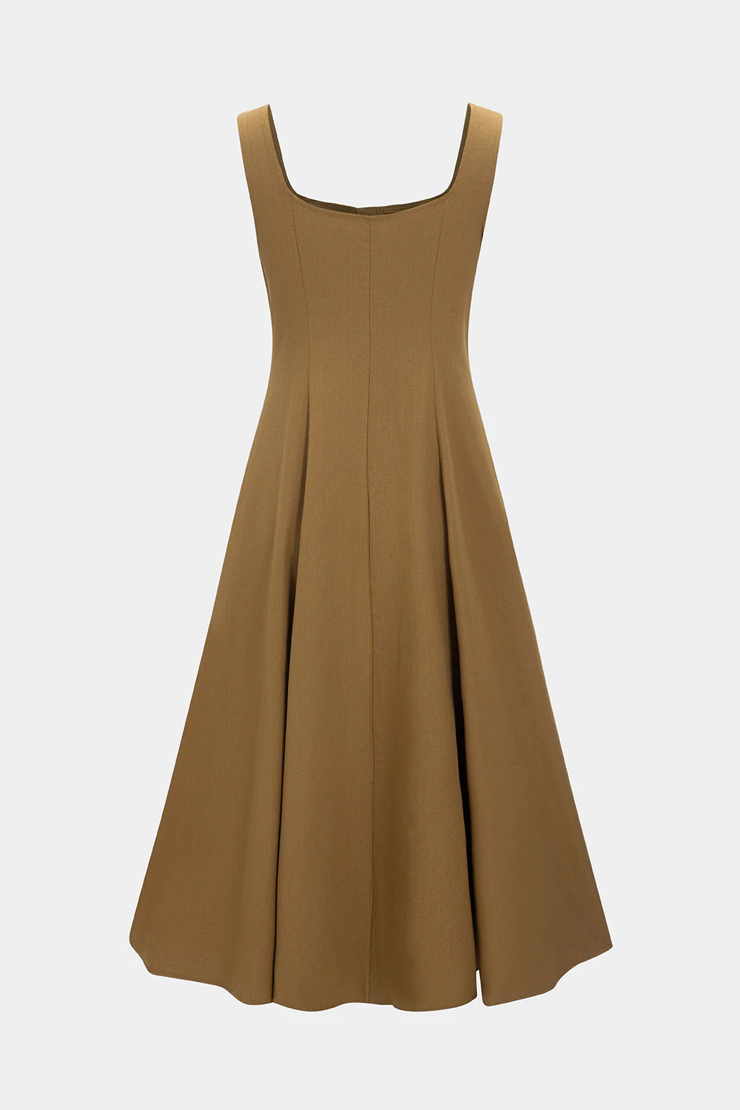 Pop Art Print Embroidery Sleeveless Tank Midi Dress