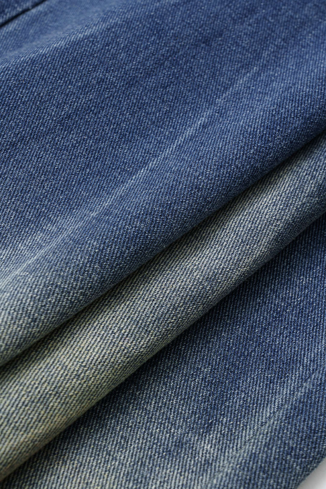 Washed Wide Leg Denim Jeans