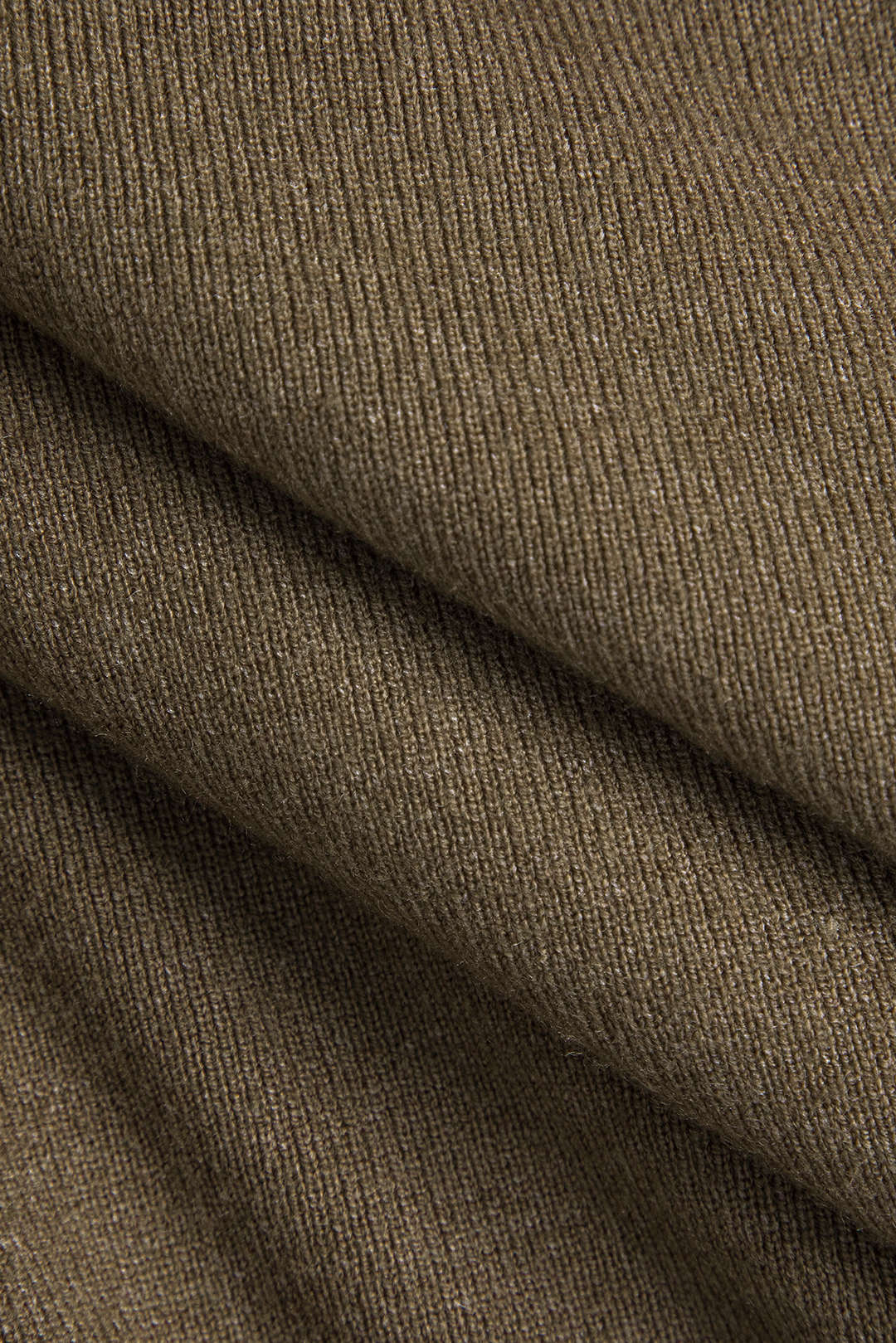 Solid Sweater Asymmetric Skirt