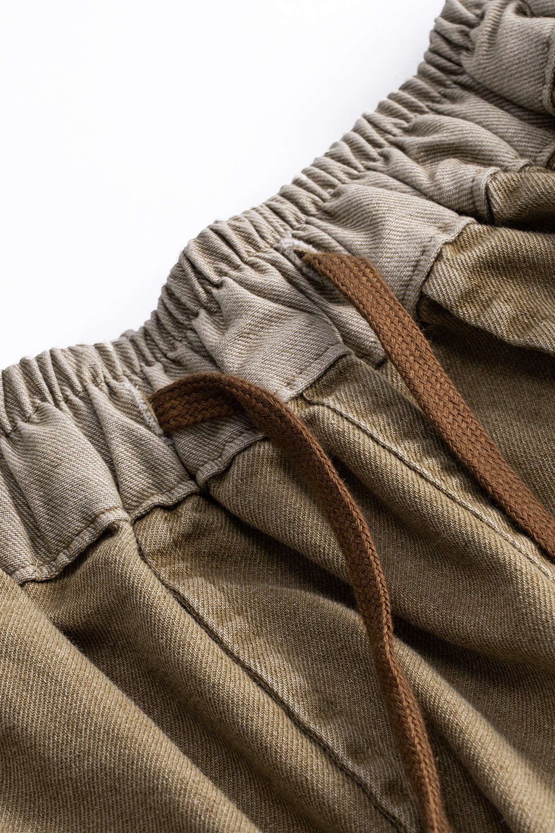 Faded Wide Leg Barrel Denim Jeans