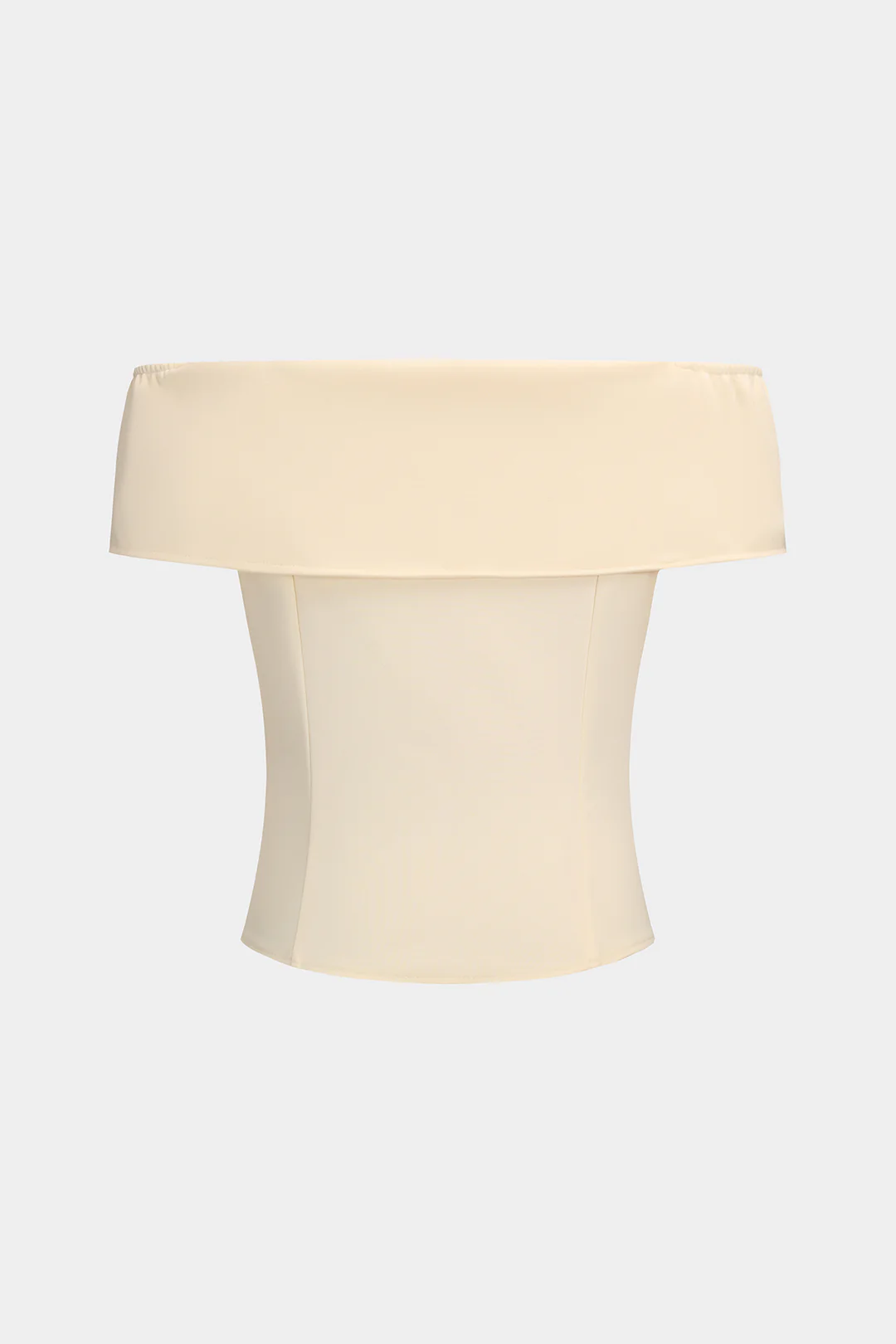 Off-Shoulder Top And Pleated Skirt Set