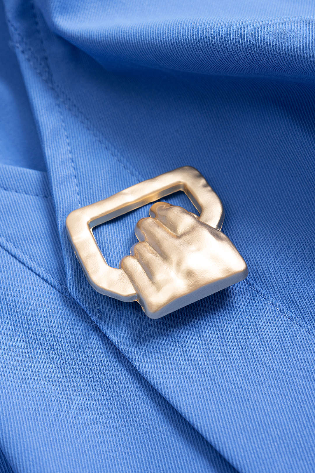 Patchwork Metallic Decor V Neck Tank Top and Shorts Outfit Set