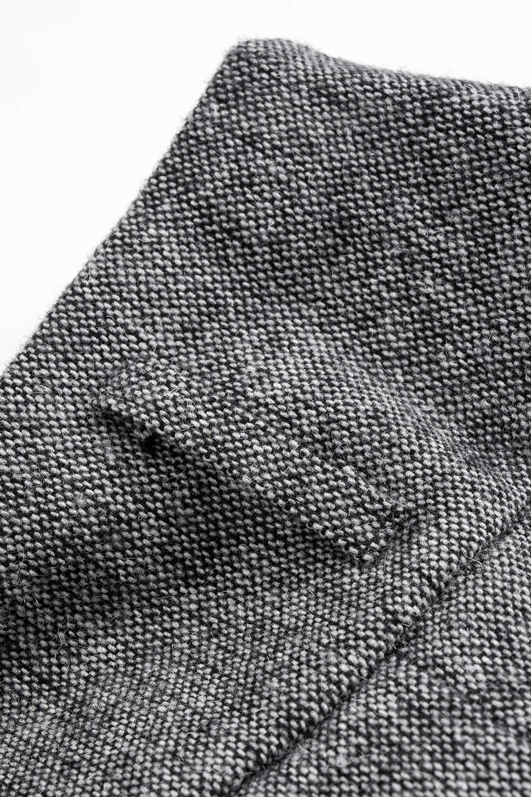 Solid Texture Pleated Skirt