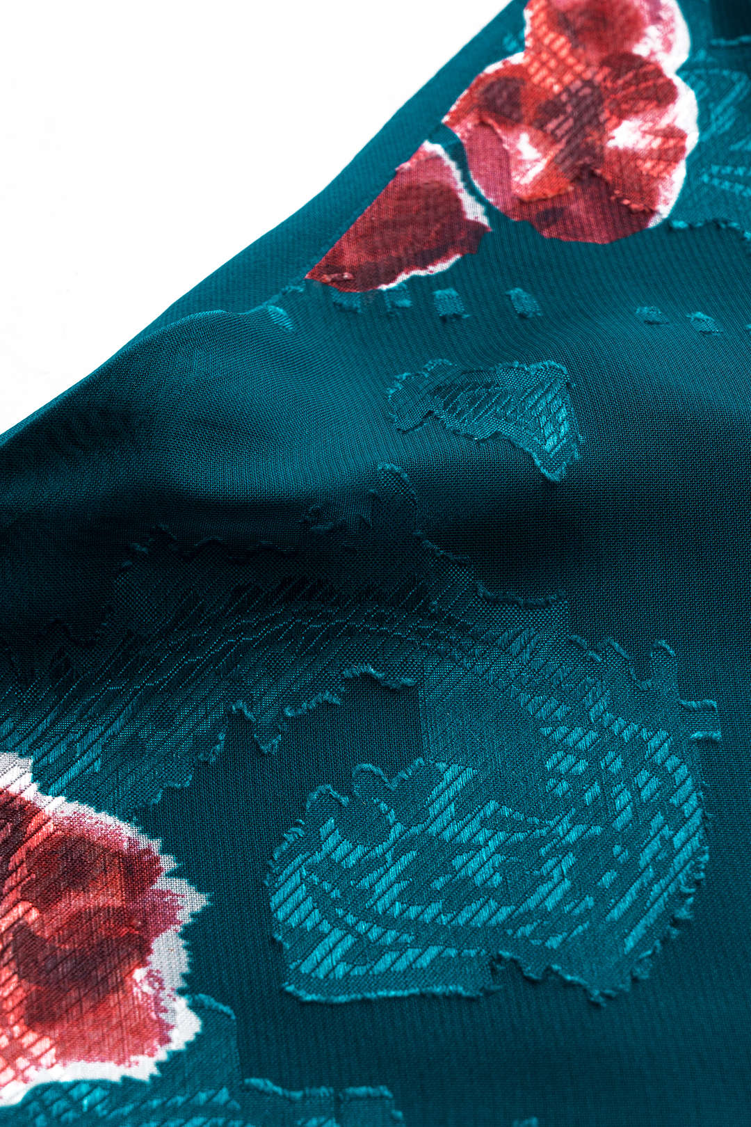 Floral Print Chiffon Skirt