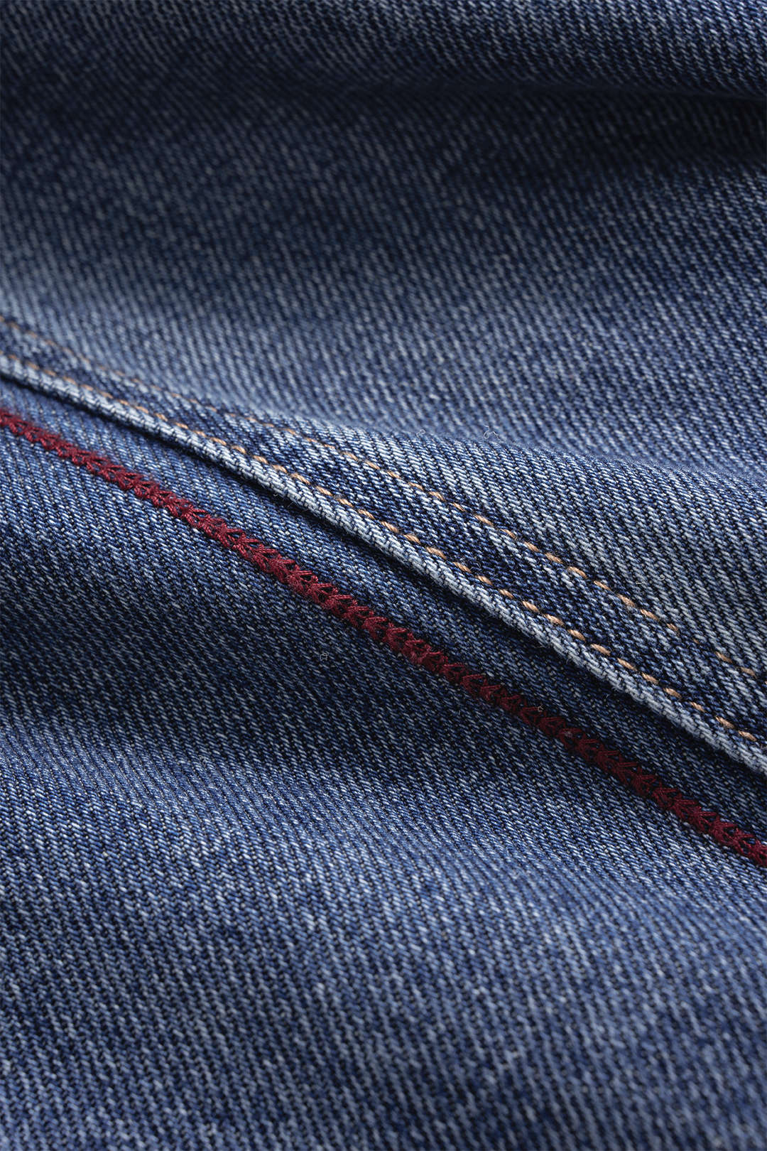 Denim Washed Belted Jeans