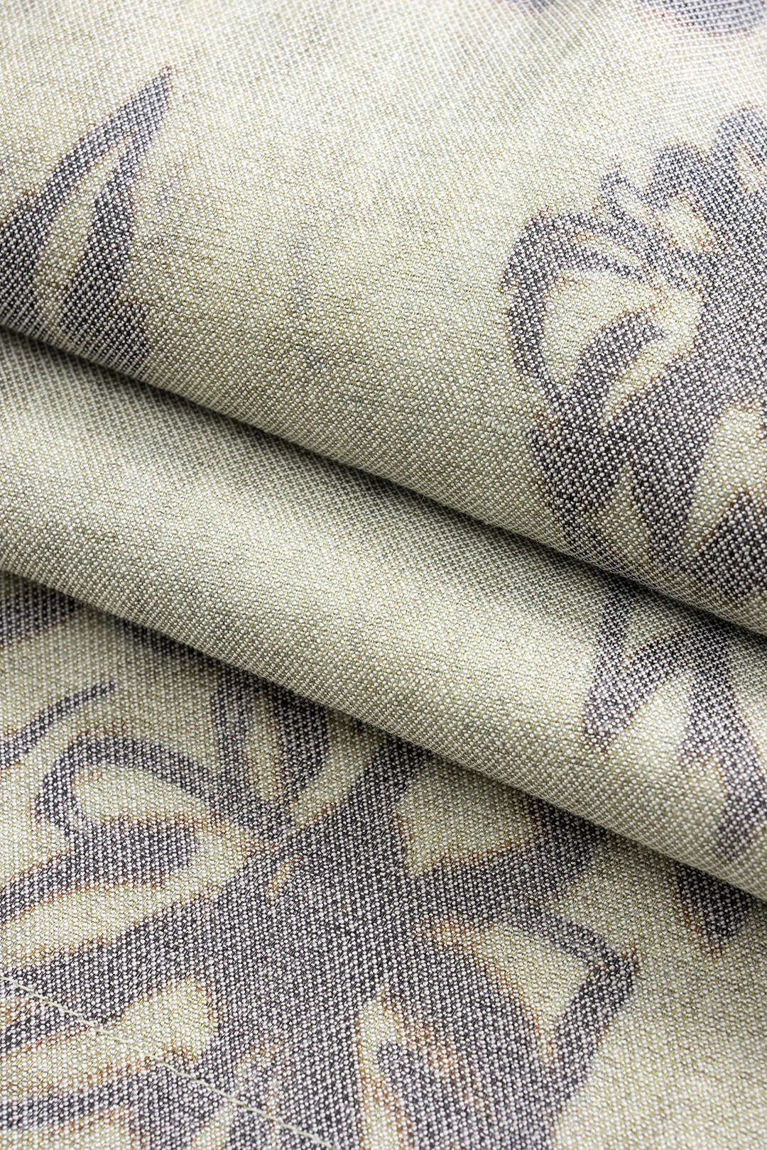 V Neck Beaded Tank Top and Floral Print Trousers Ensemble