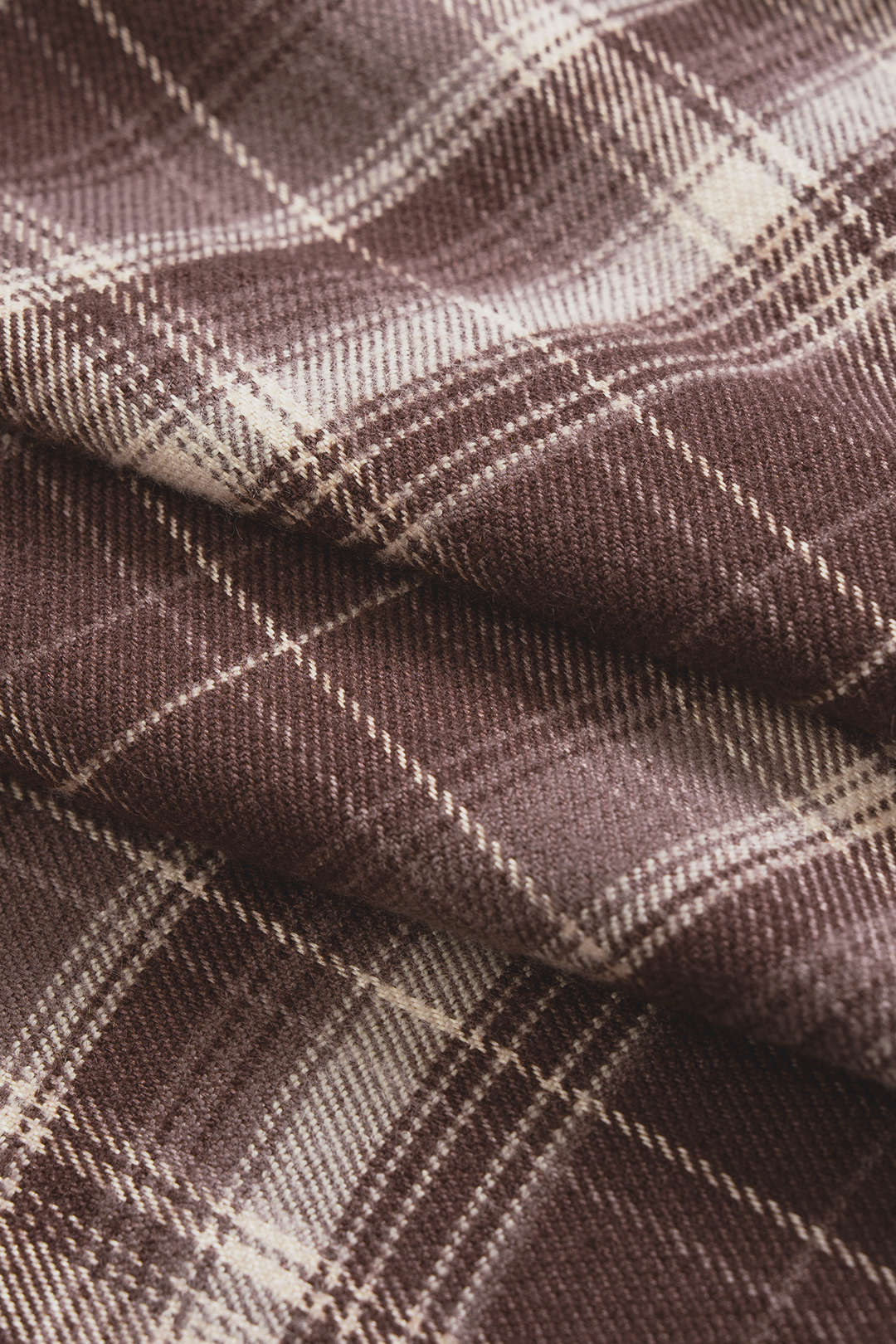 Plaid Print Faux Leather Patchwork Ruched Skirt