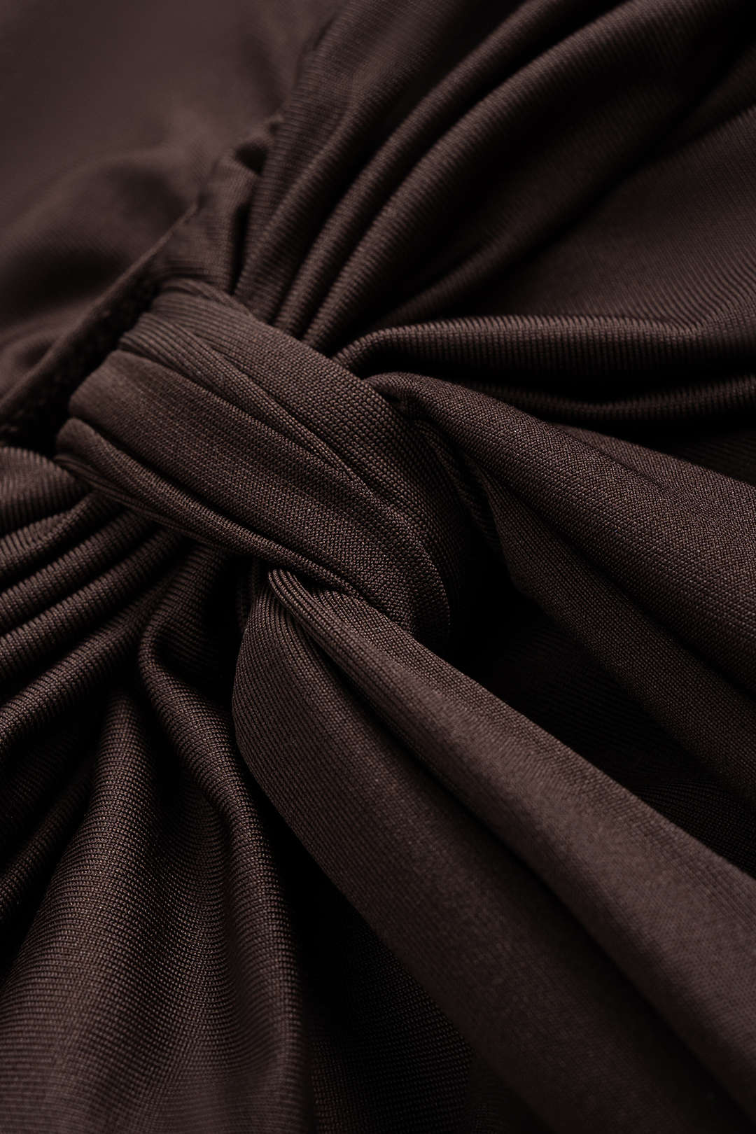 Off Shoulder Knotted Long Sleeve Maxi Dress