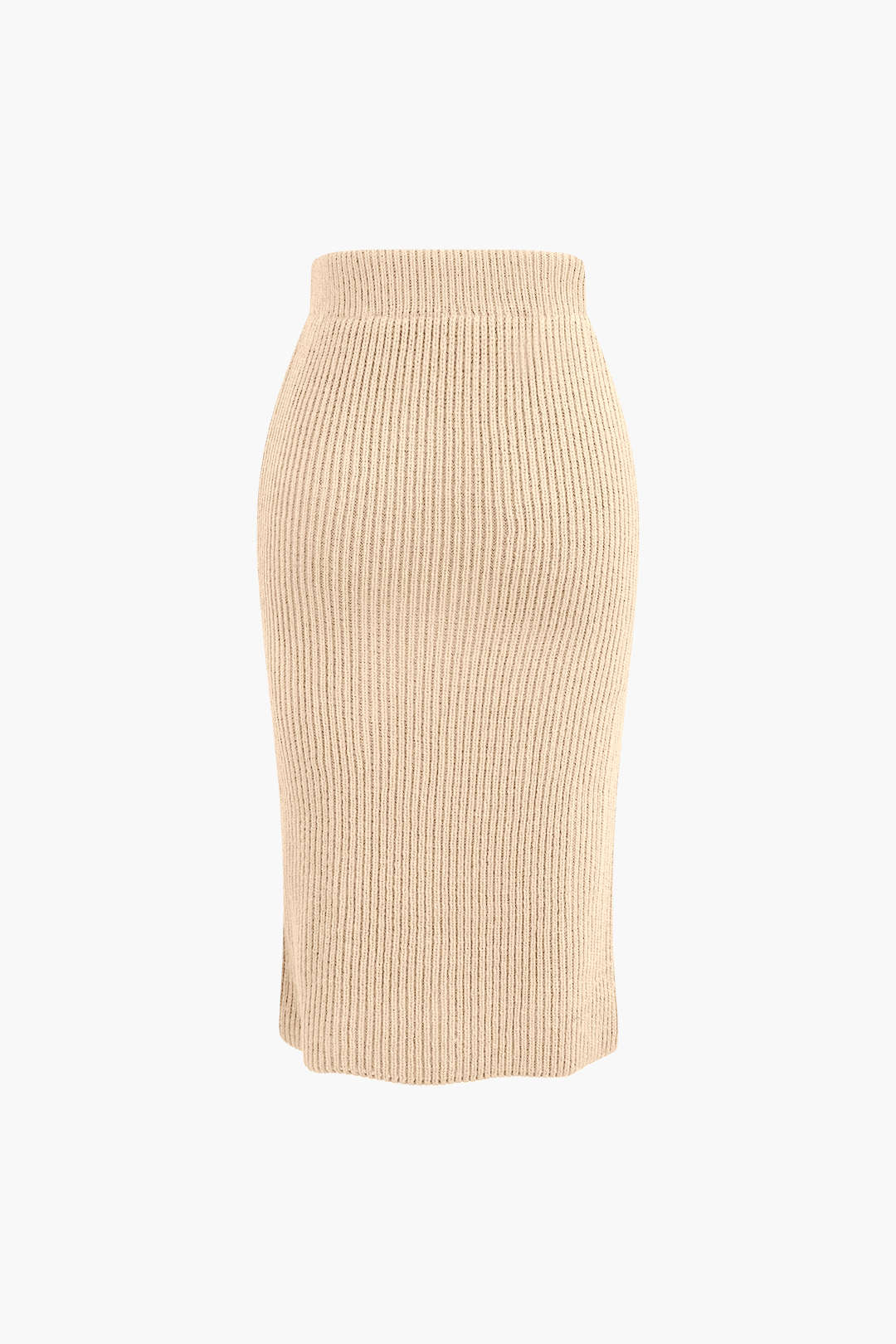 V-neck Long Sleeve Sweater and Skirt Set