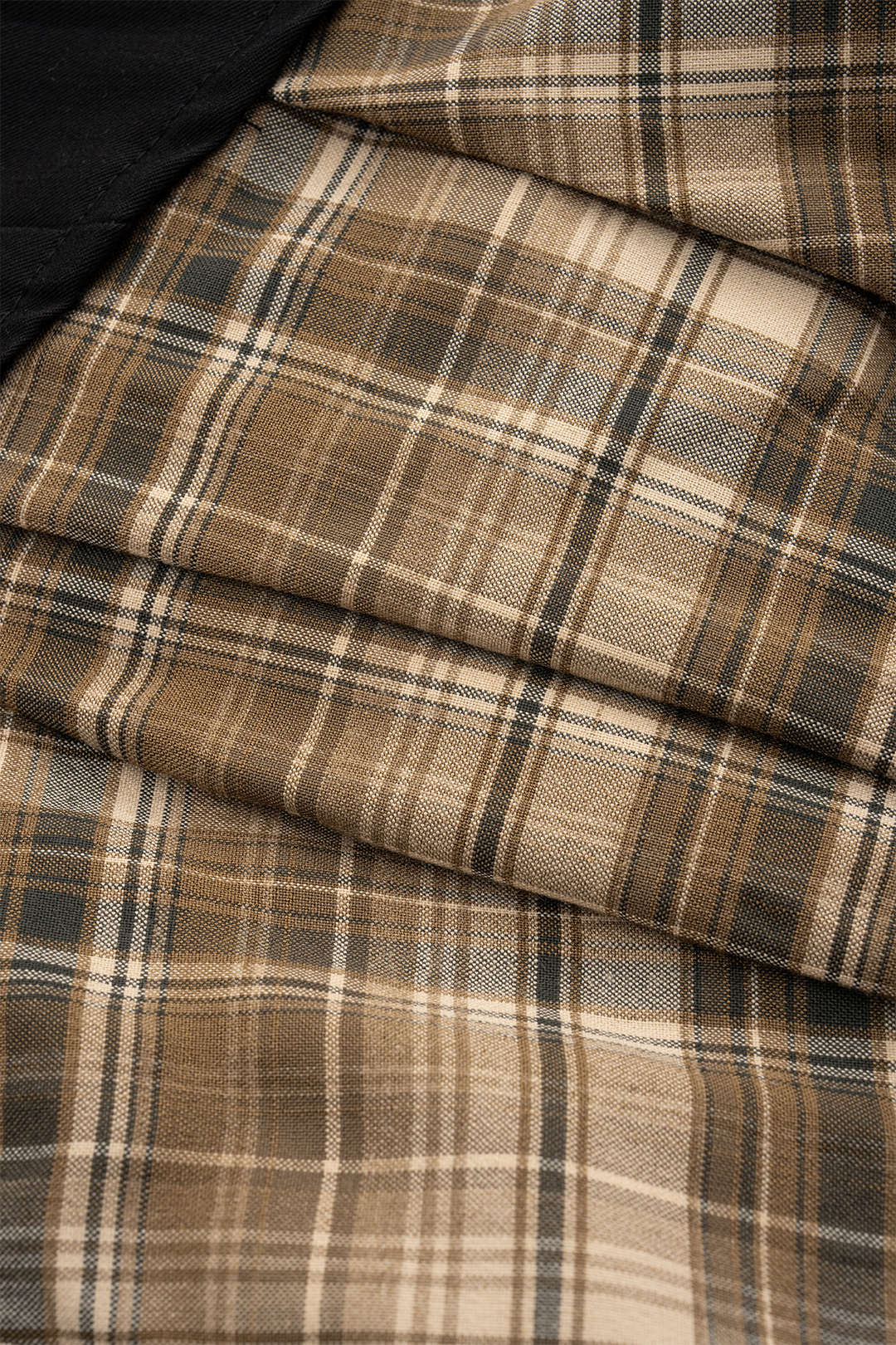 Patchwork Plaid Print Skirt