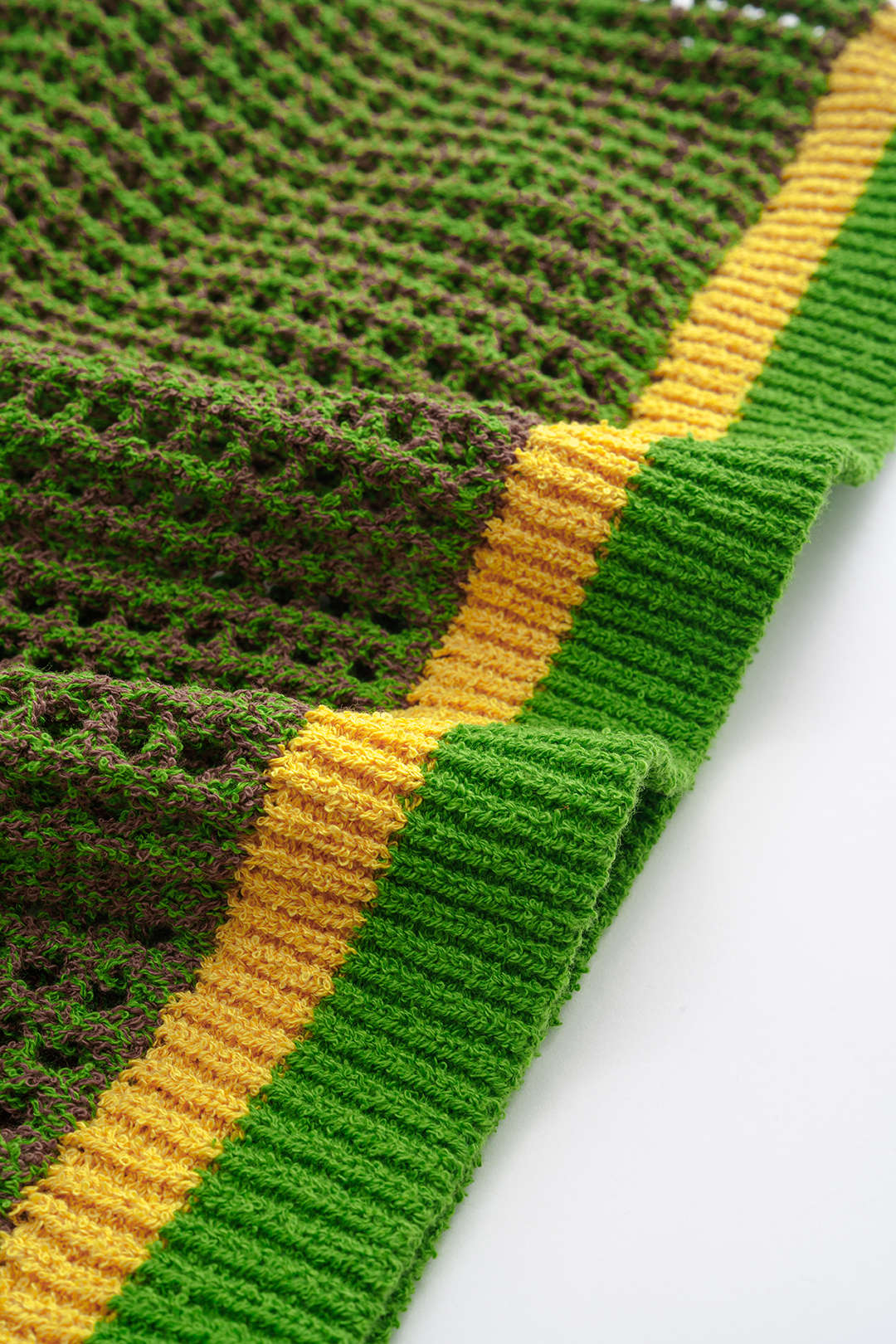 Knit Hollow-Out Skirt