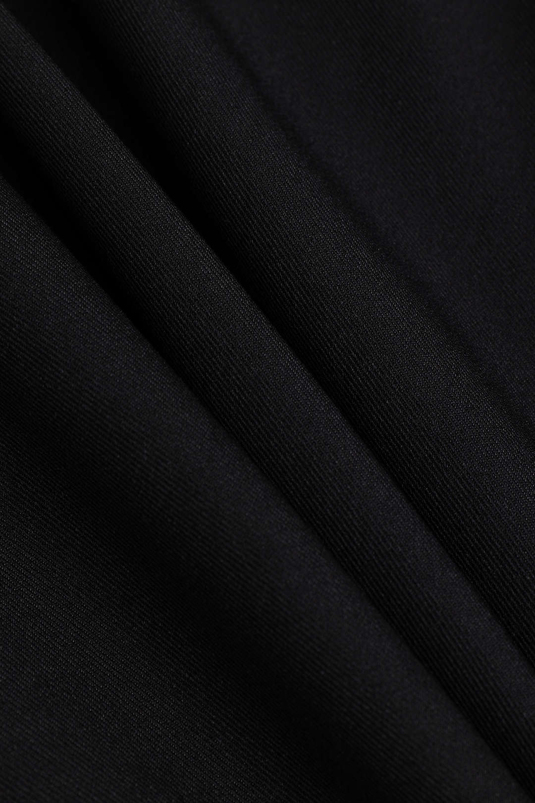 Denim Patchwork Notched Lapel Outer Garment