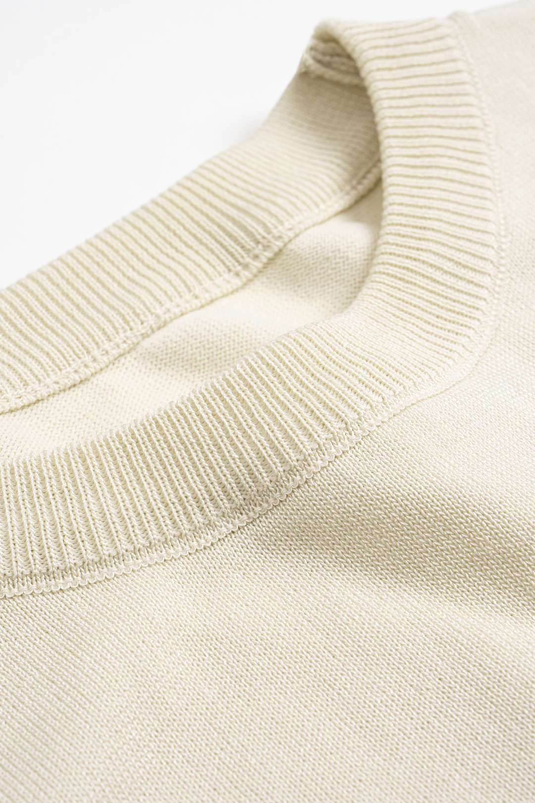 Knit Stripes Contrast Print Round Neck Short Sleeve Top And Skirt Set