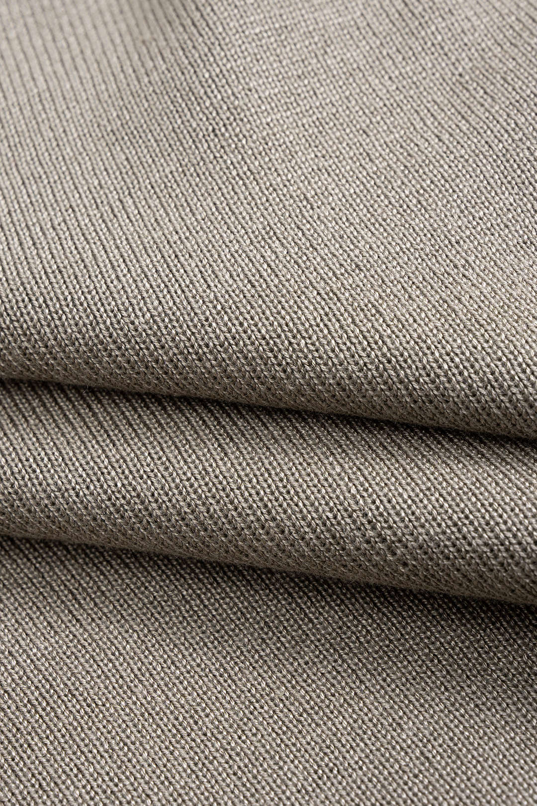 Knit Soid Button Vest And Long Cardigan And Wide Leg Trousers Set