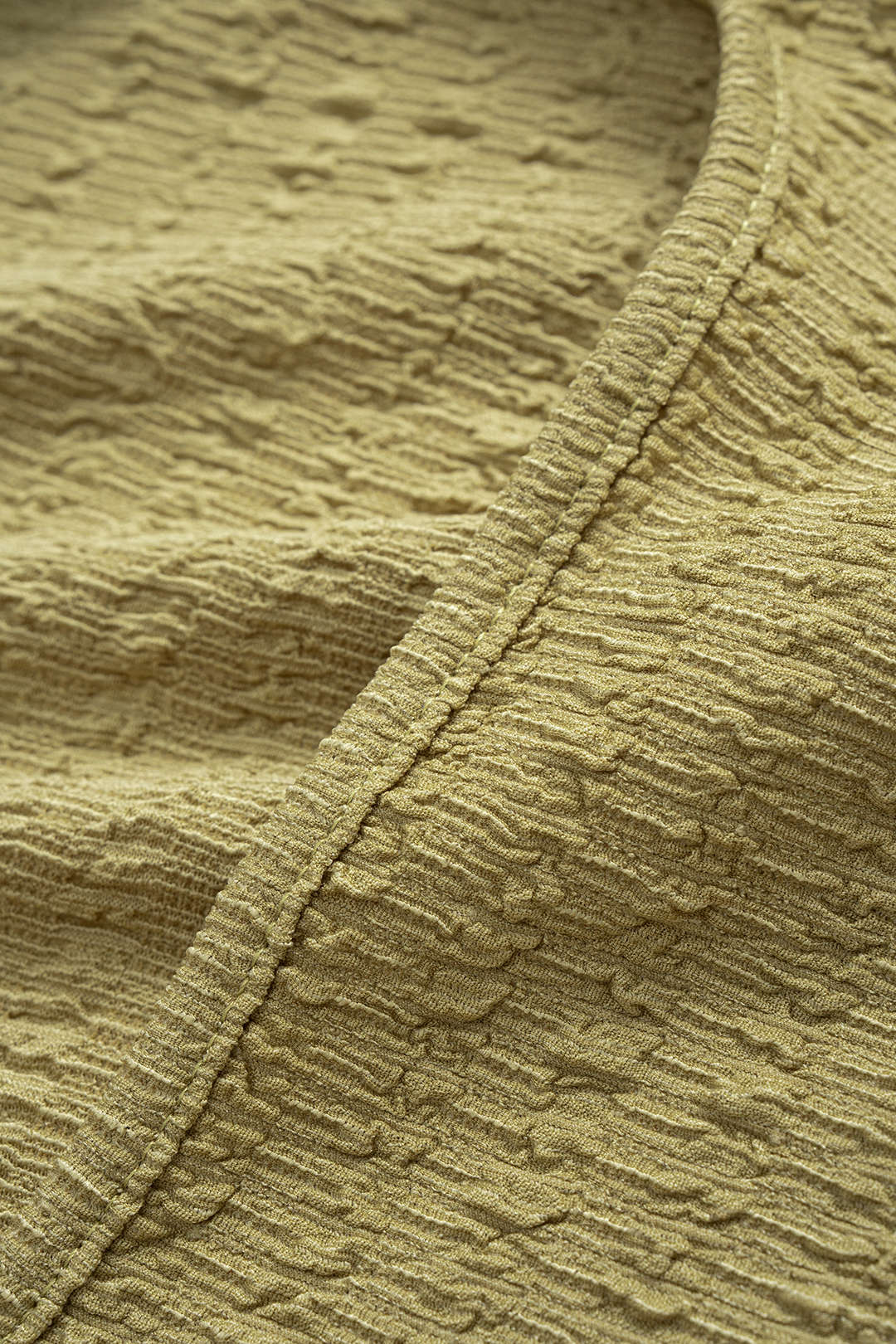 Knit Ribbed Square Neck Long-Sleeve Dress