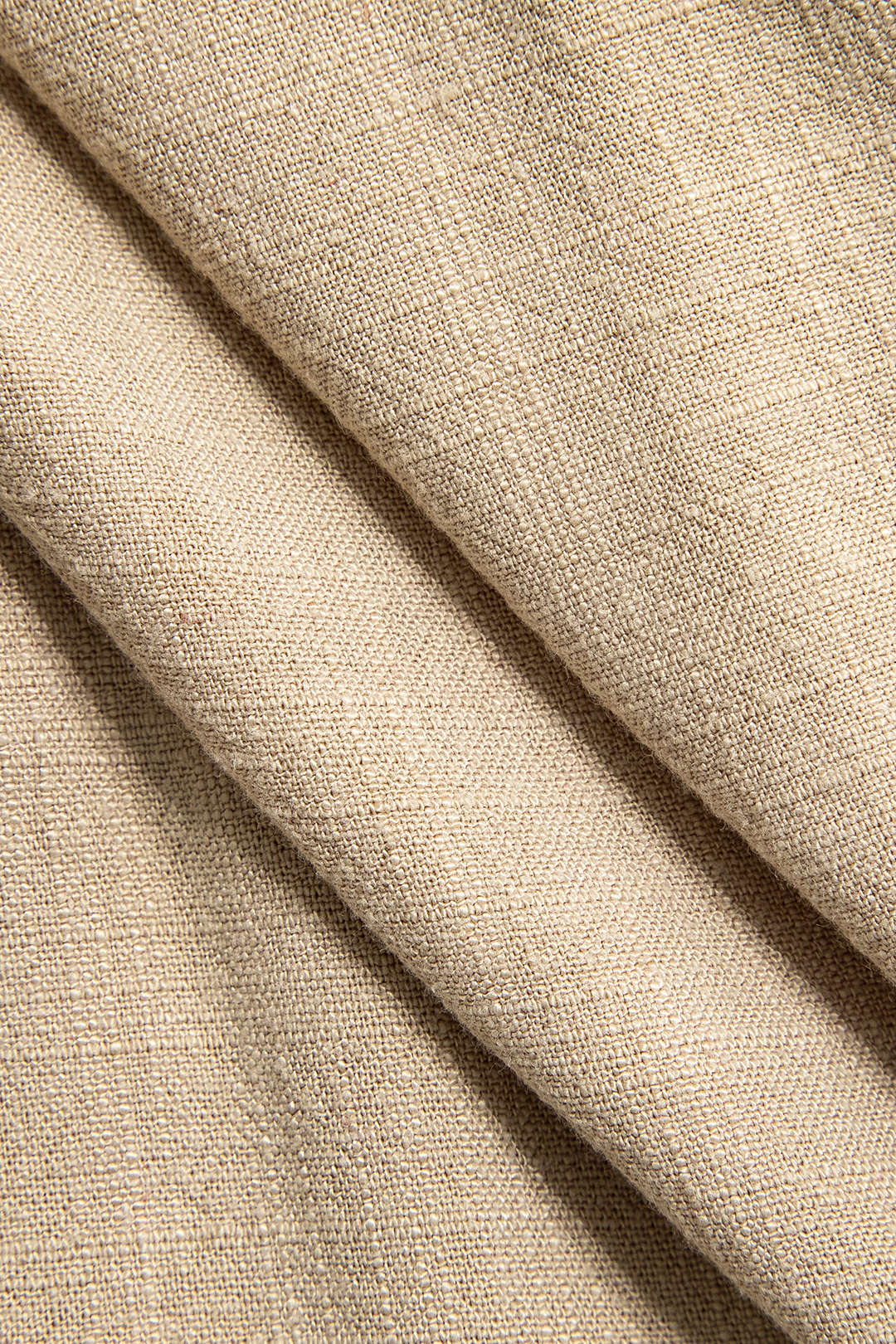 Linen Disc Tassel Skirt