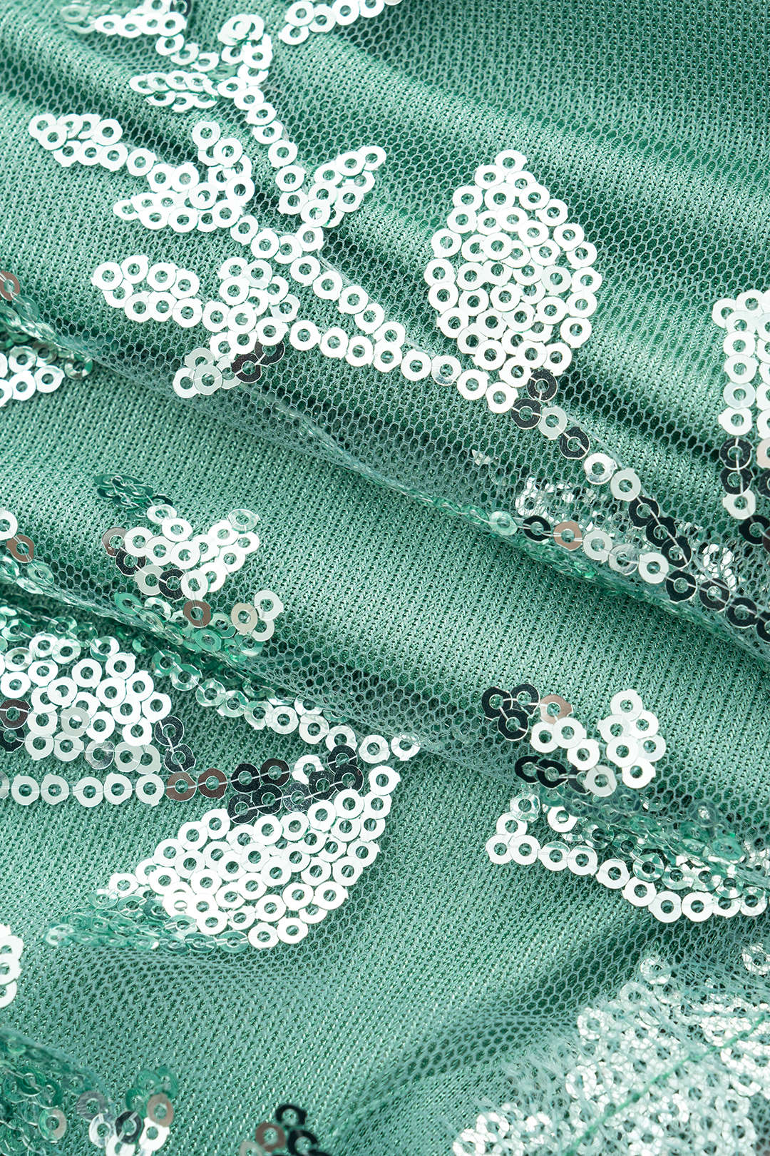 Cut Out Backless Sequin Slip Cami Top