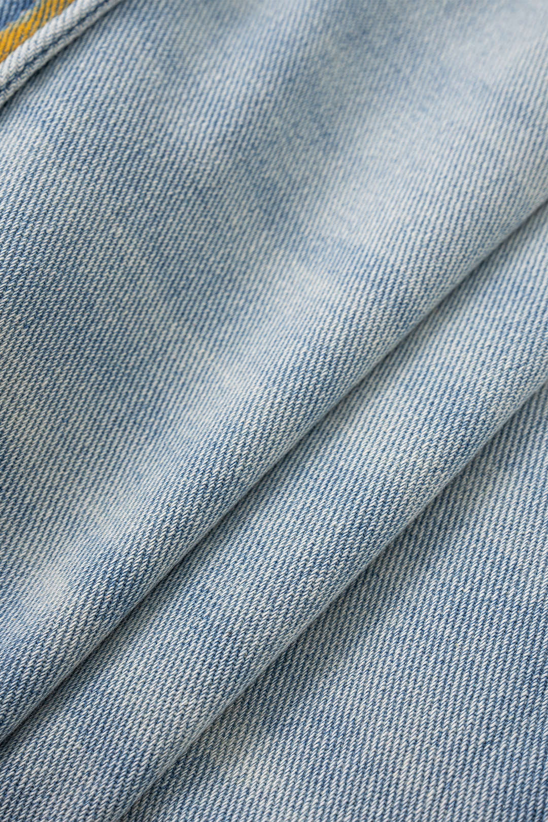 Denim High Waist Belted Wide Leg Shorts