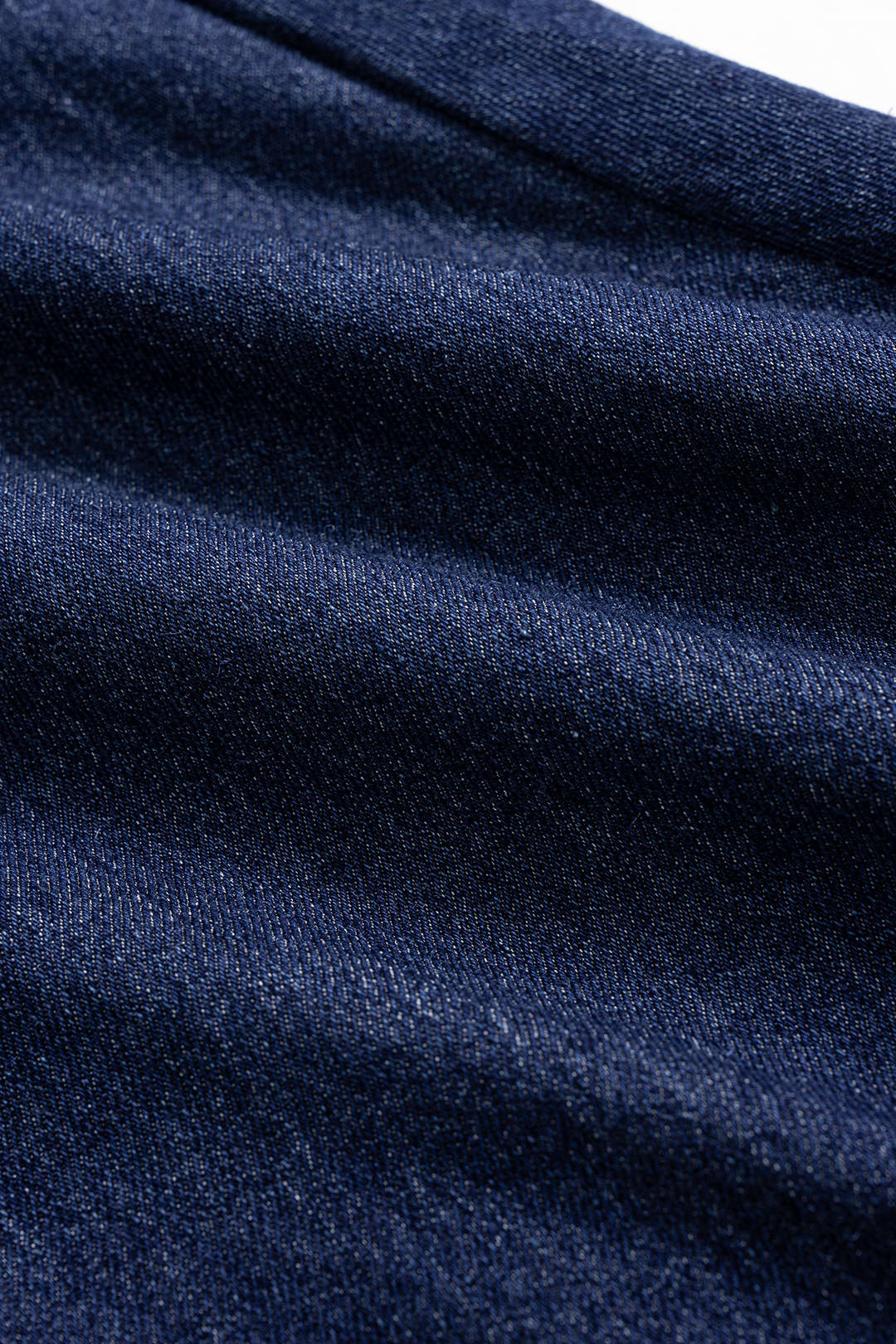 Denim Frayed Shirred Tube Top And High Waist Mermaid Skirt Set