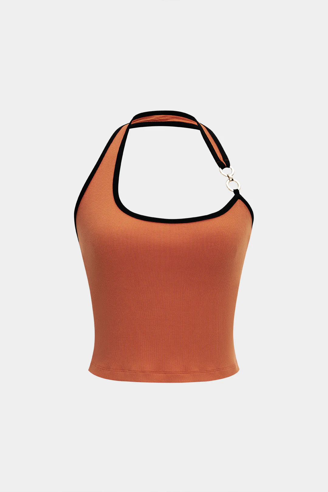 Asymmetrical Halter Neck Cami Top