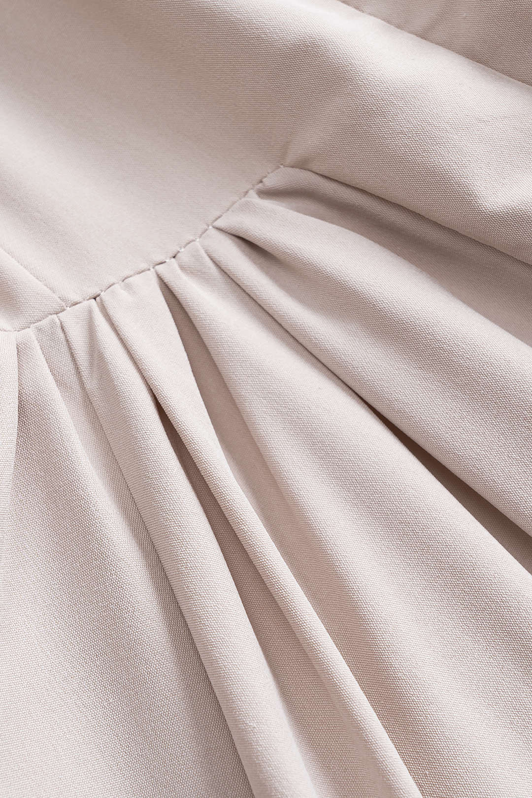 Ruched Backless Mini Dress