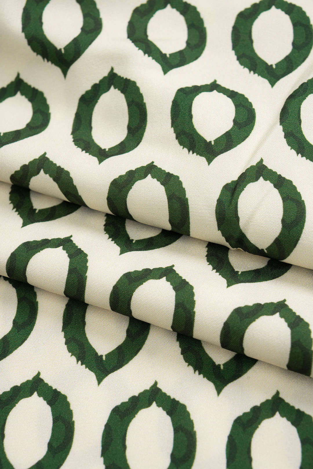 Geometric Print Tie-Up Dress Set