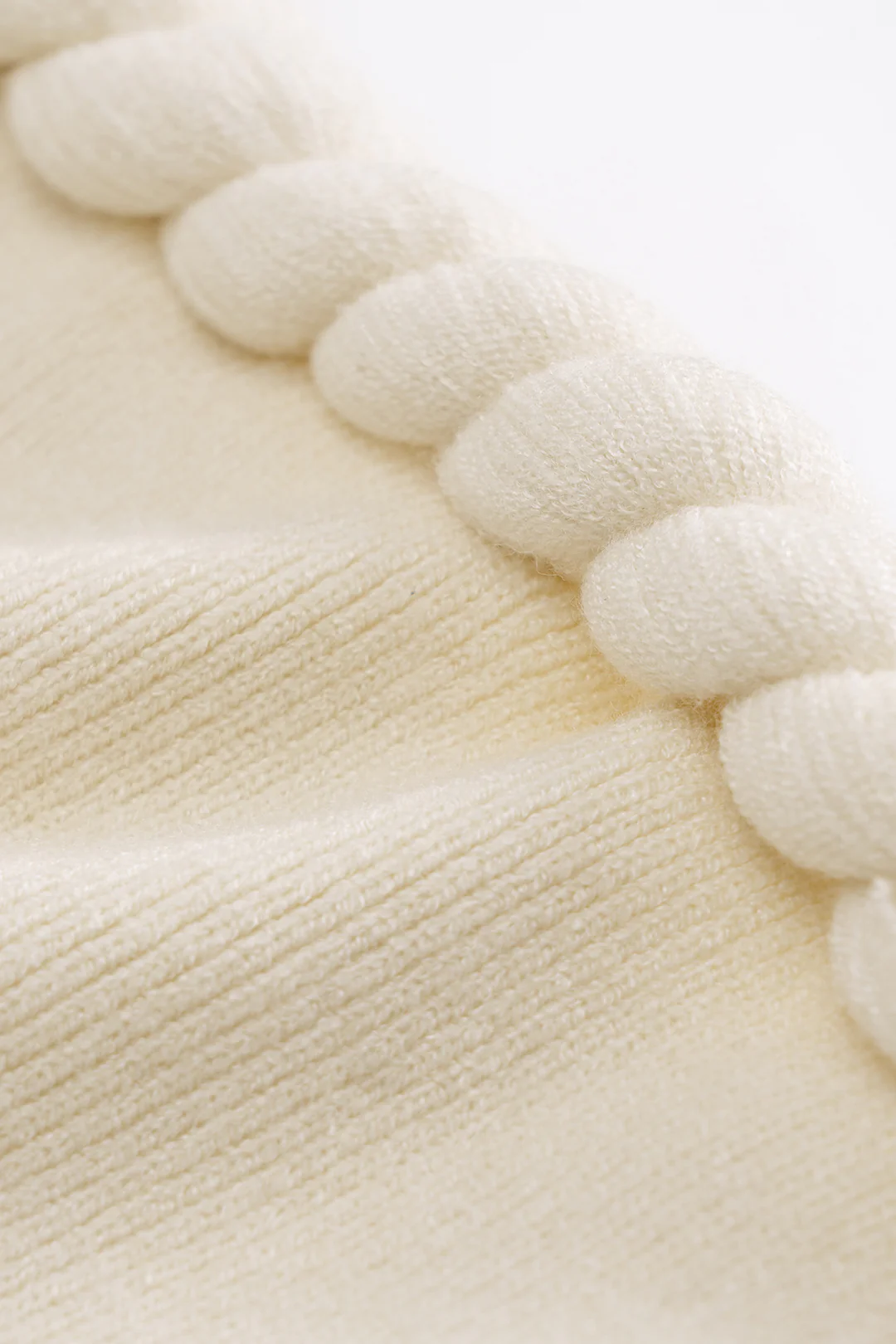 Knit Twisted Knot Skirt