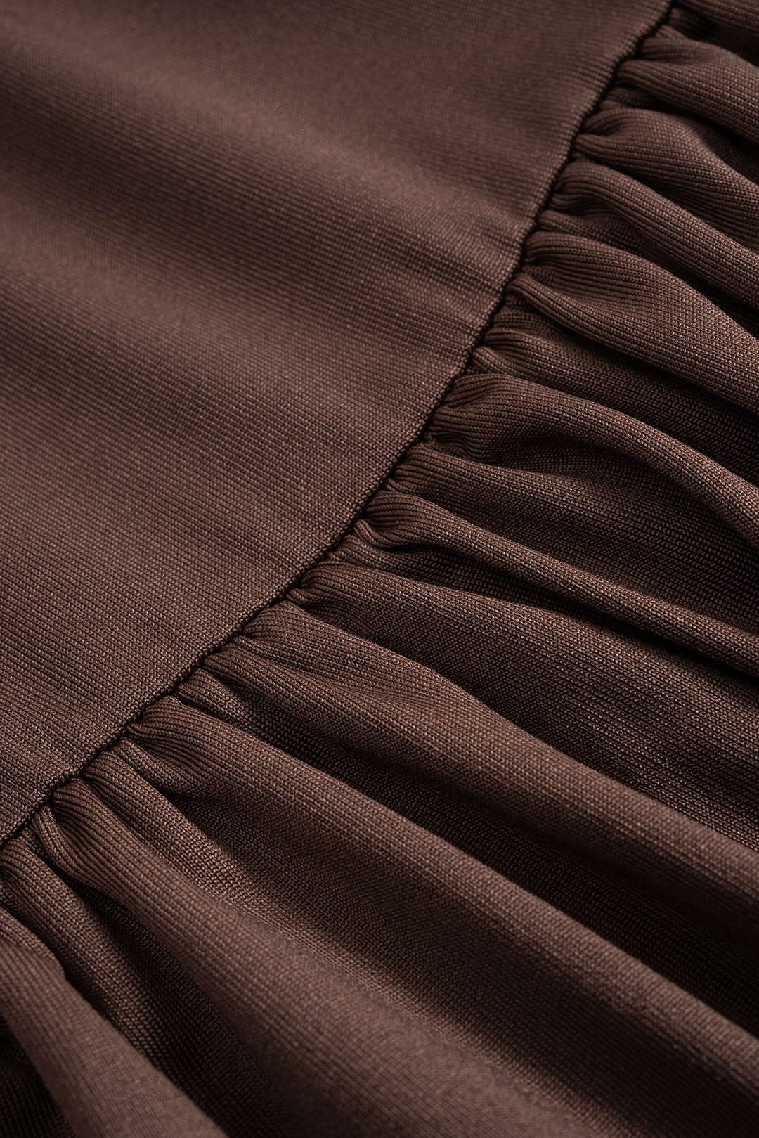 Ruffle Hem Sleeveless Mini Dress