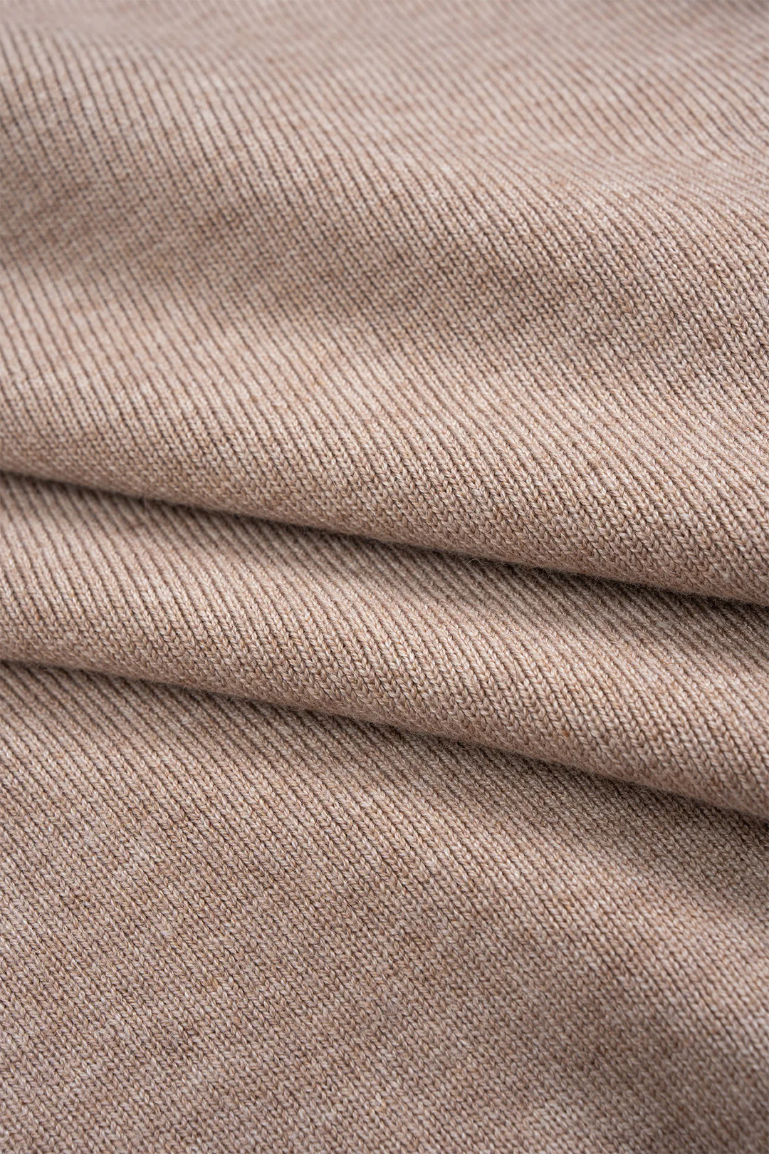 Knit Contrast V-Neck Long-Sleeve Top And Button Skirt Set