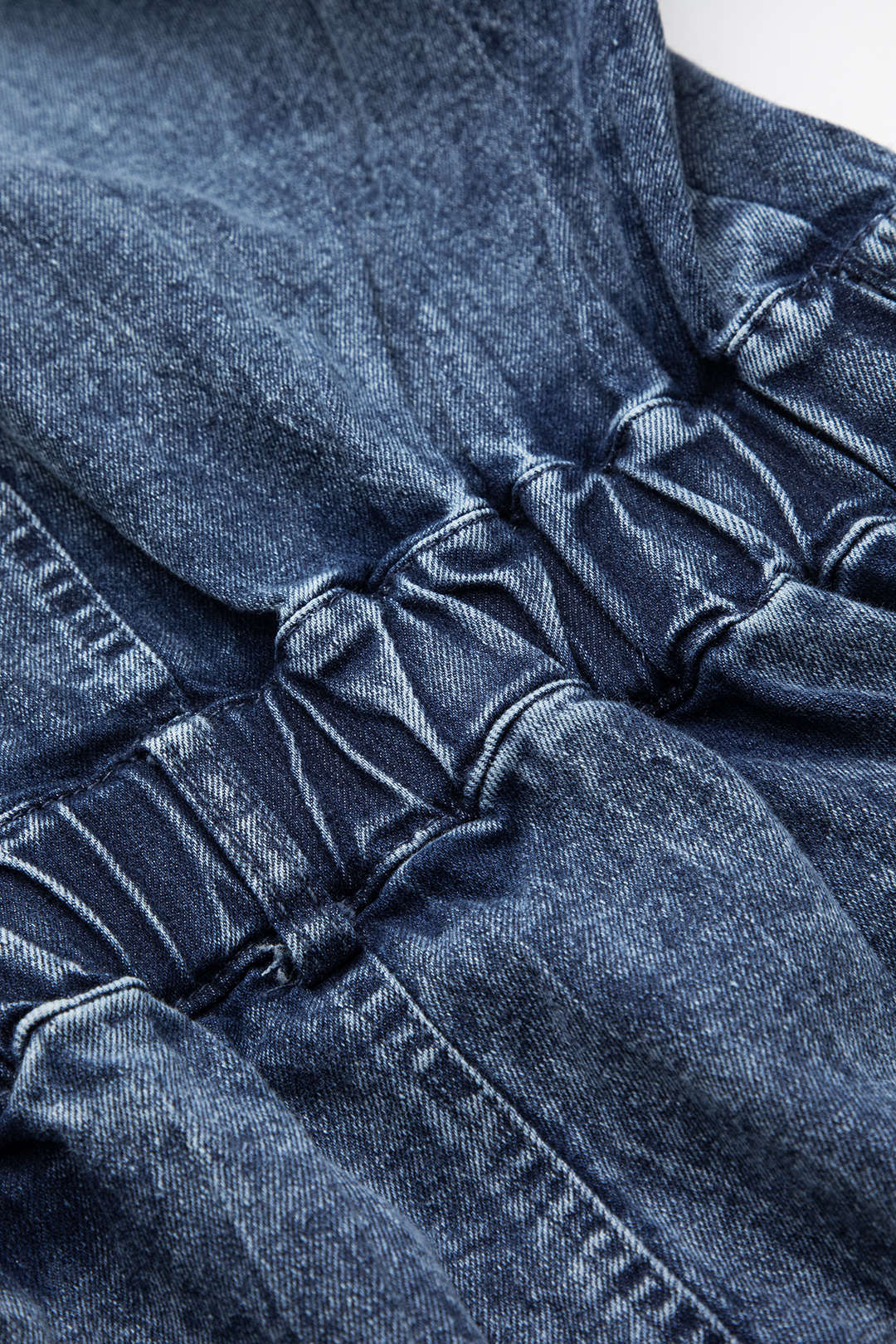 Denim Button Pocket Long Sleeve Jumpsuit