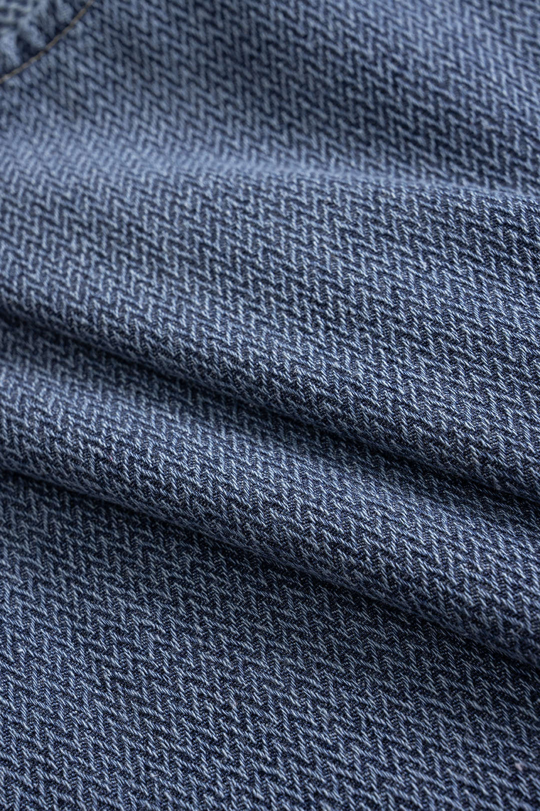 Denim Metallic Asymmetrical Vest