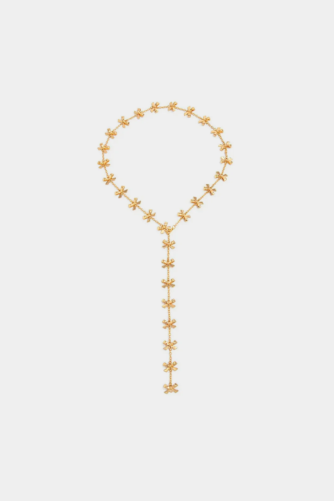 Metal Bow-shaped Necklace