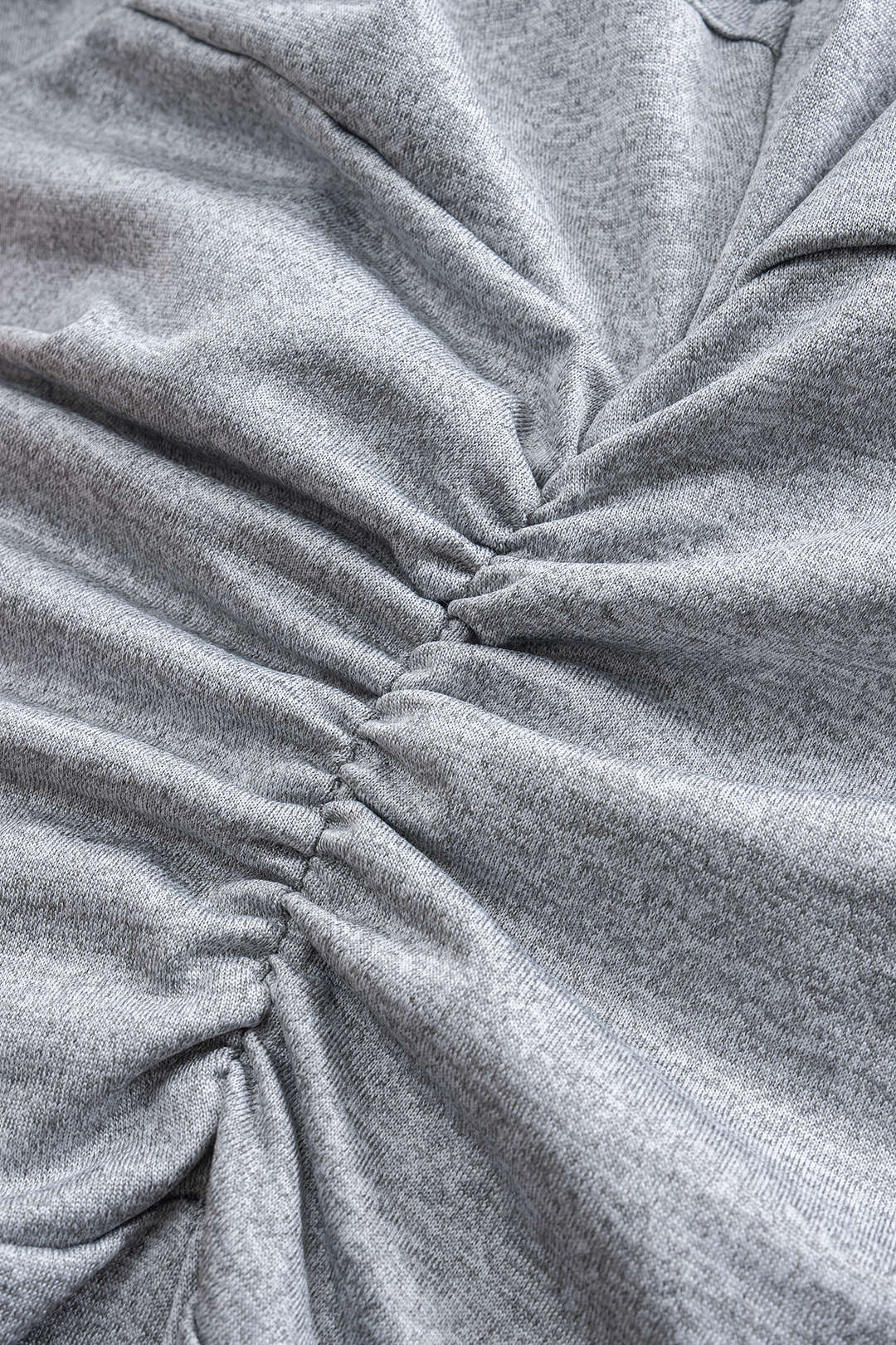 Ruched Belted Asymmetric Short Sleeve Jumpsuit